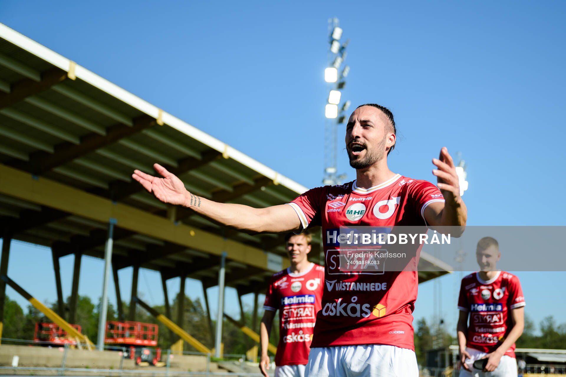 Degerfors Dijan Vukojevic jublar