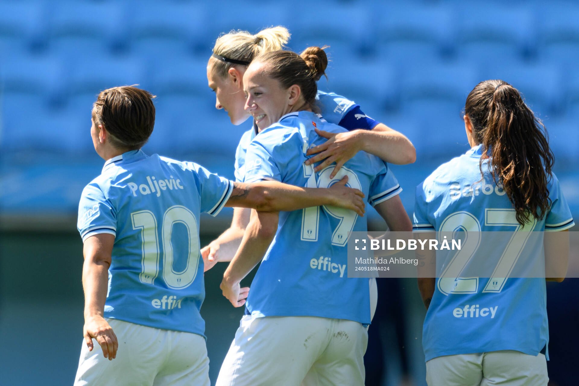 Malmö FFs Anna Plantin jublar