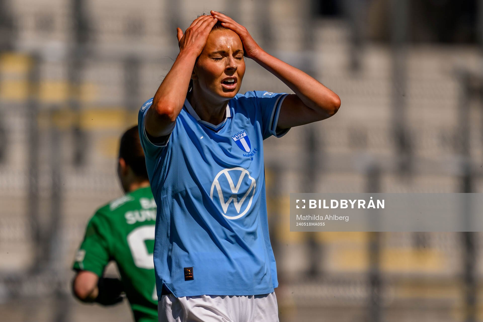 Malmö FFs Malin Gunnarsson deppar