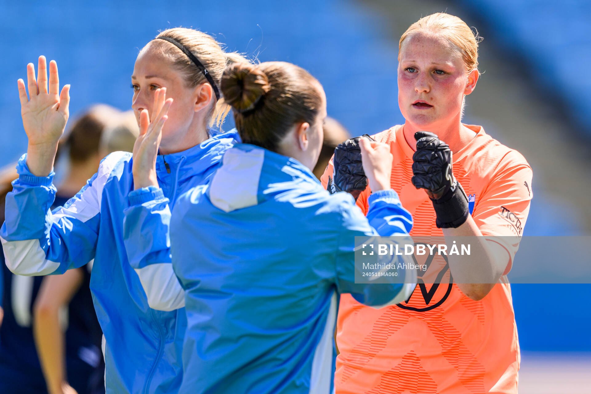 Malmö FFs målvakt Kathrine Østergaard Larsen