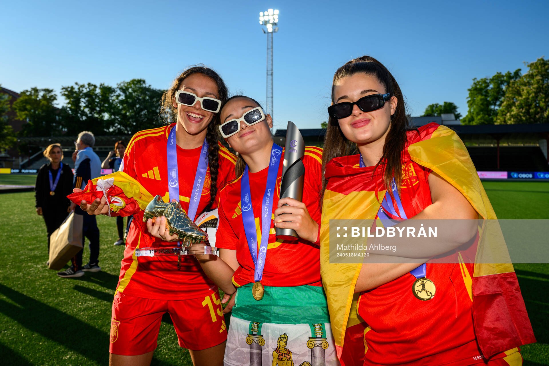Alba Cerrato of Spain celebrate