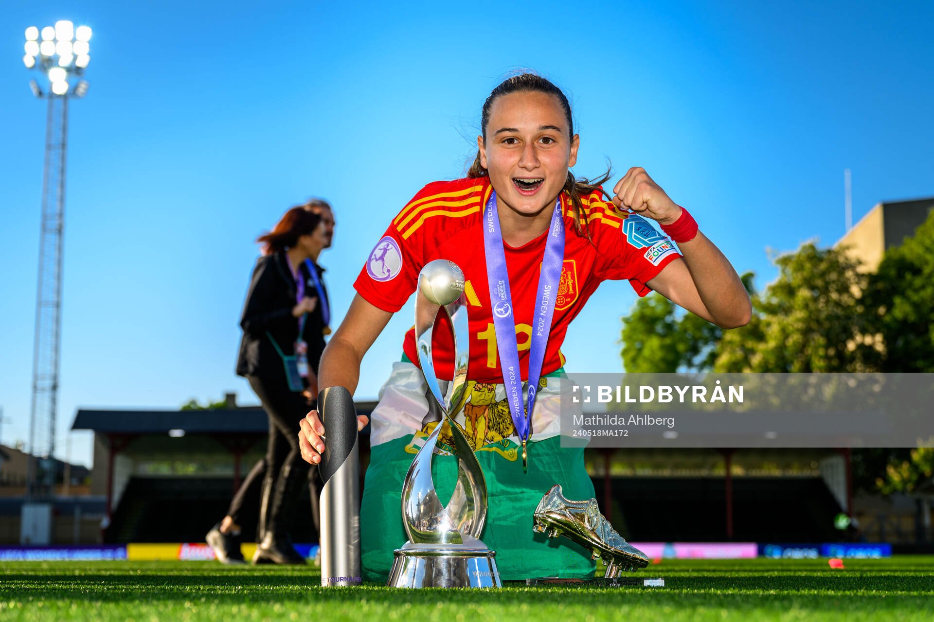 Alba Cerrato of Spain celebrate