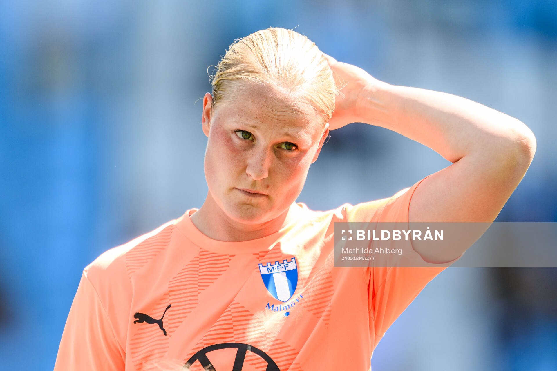 Malmö FFs målvakt Kathrine Østergaard Larsen