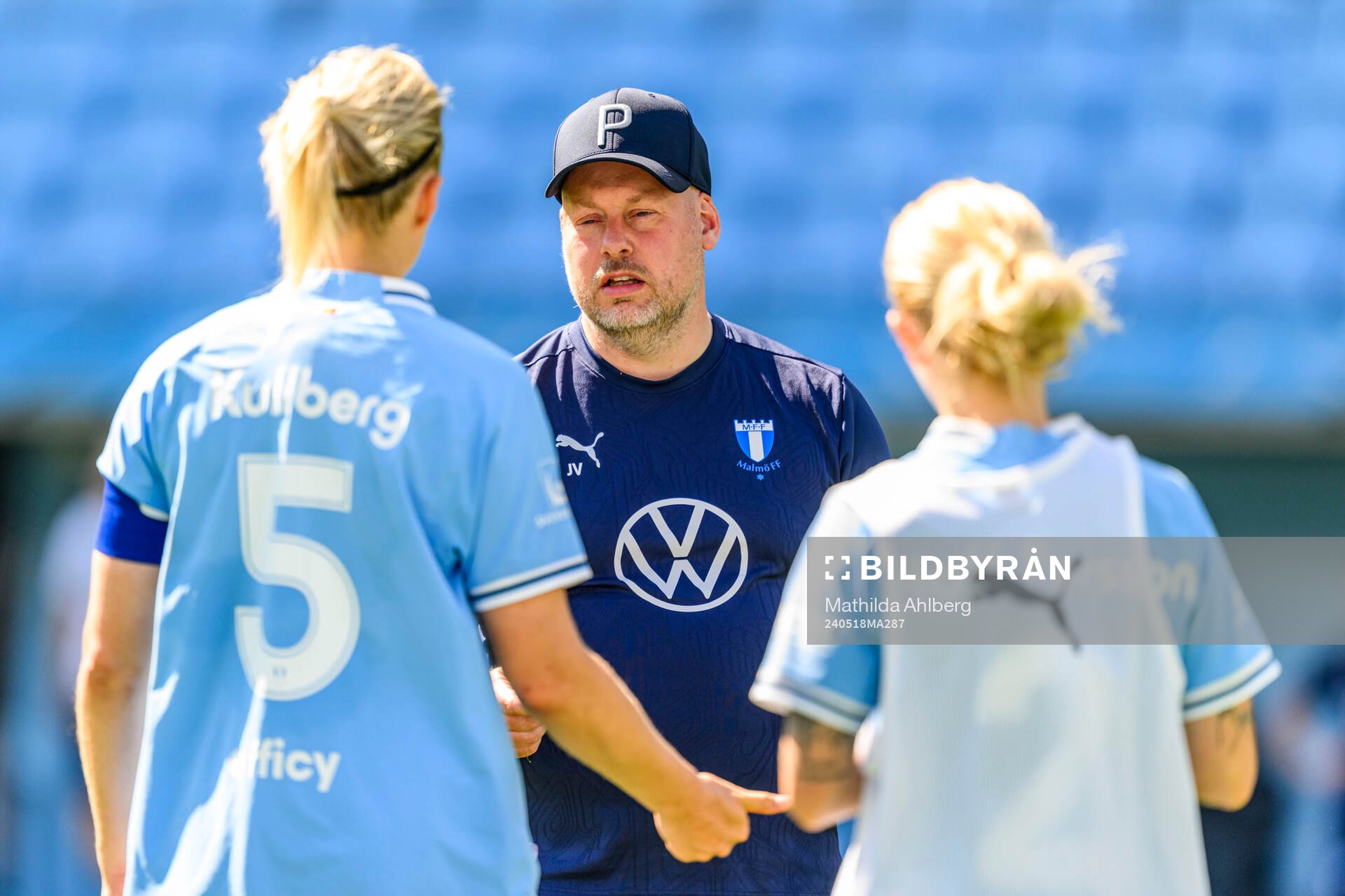 Malmö FFs tränare Jonas Valfridsson
