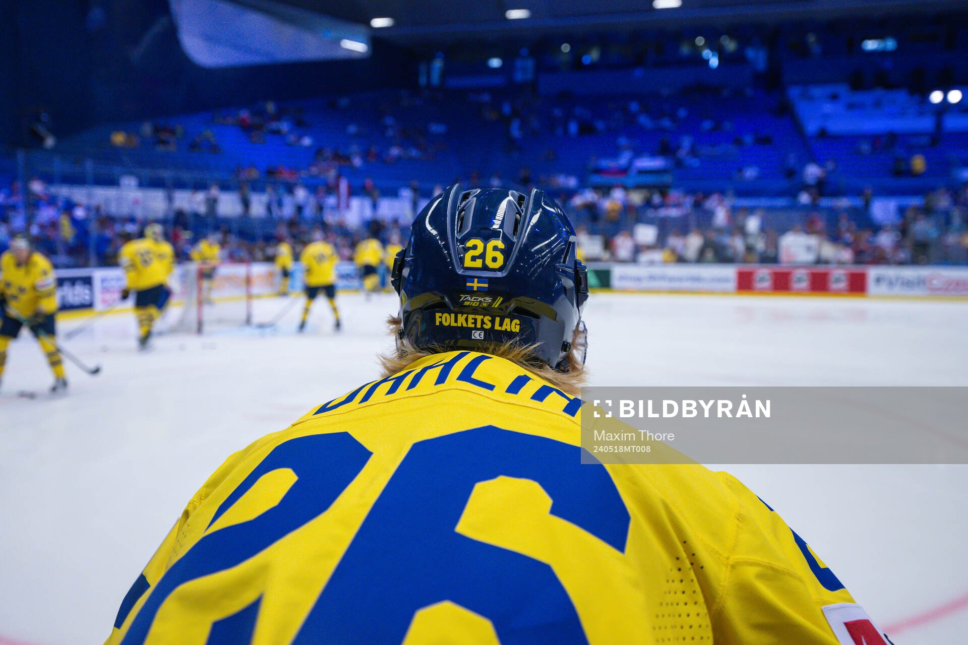 Rasmus Dahlin of Sweden