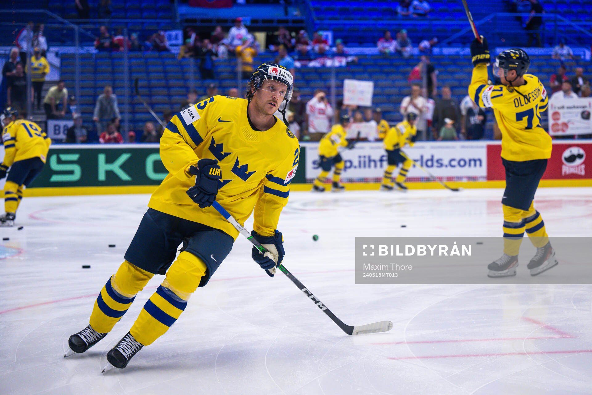 Jonas Brodin of Sweden