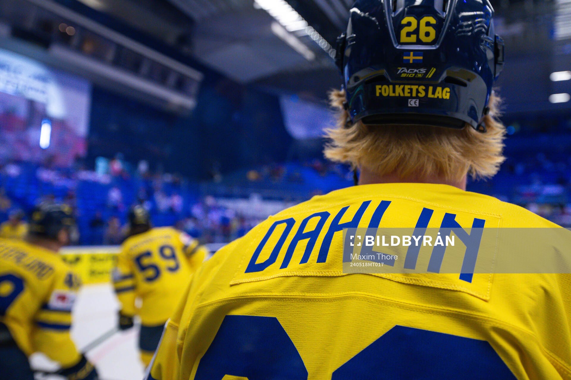 Rasmus Dahlin of Sweden
