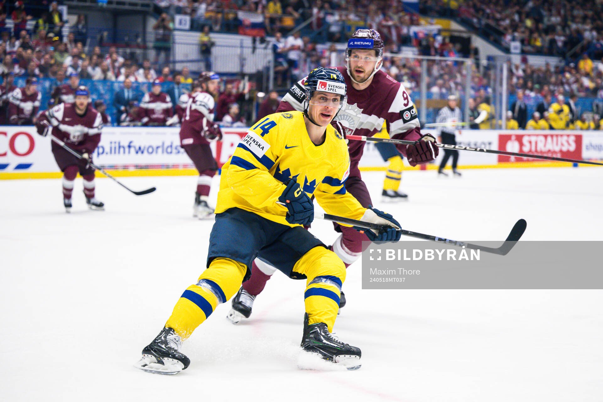 Joel Eriksson Ek of Sweden