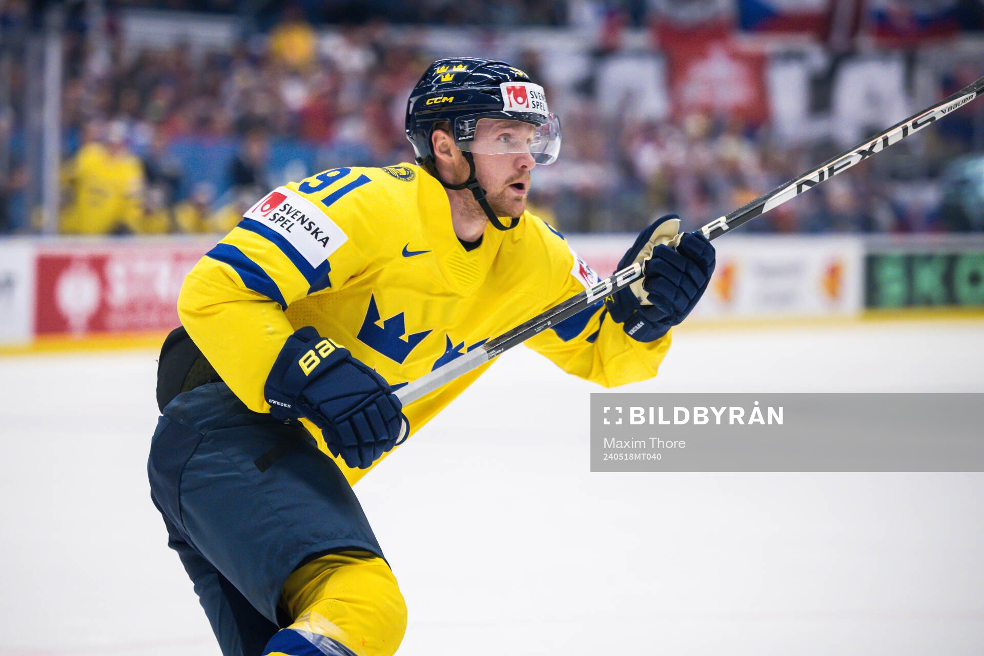 Carl Grundström of Sweden
