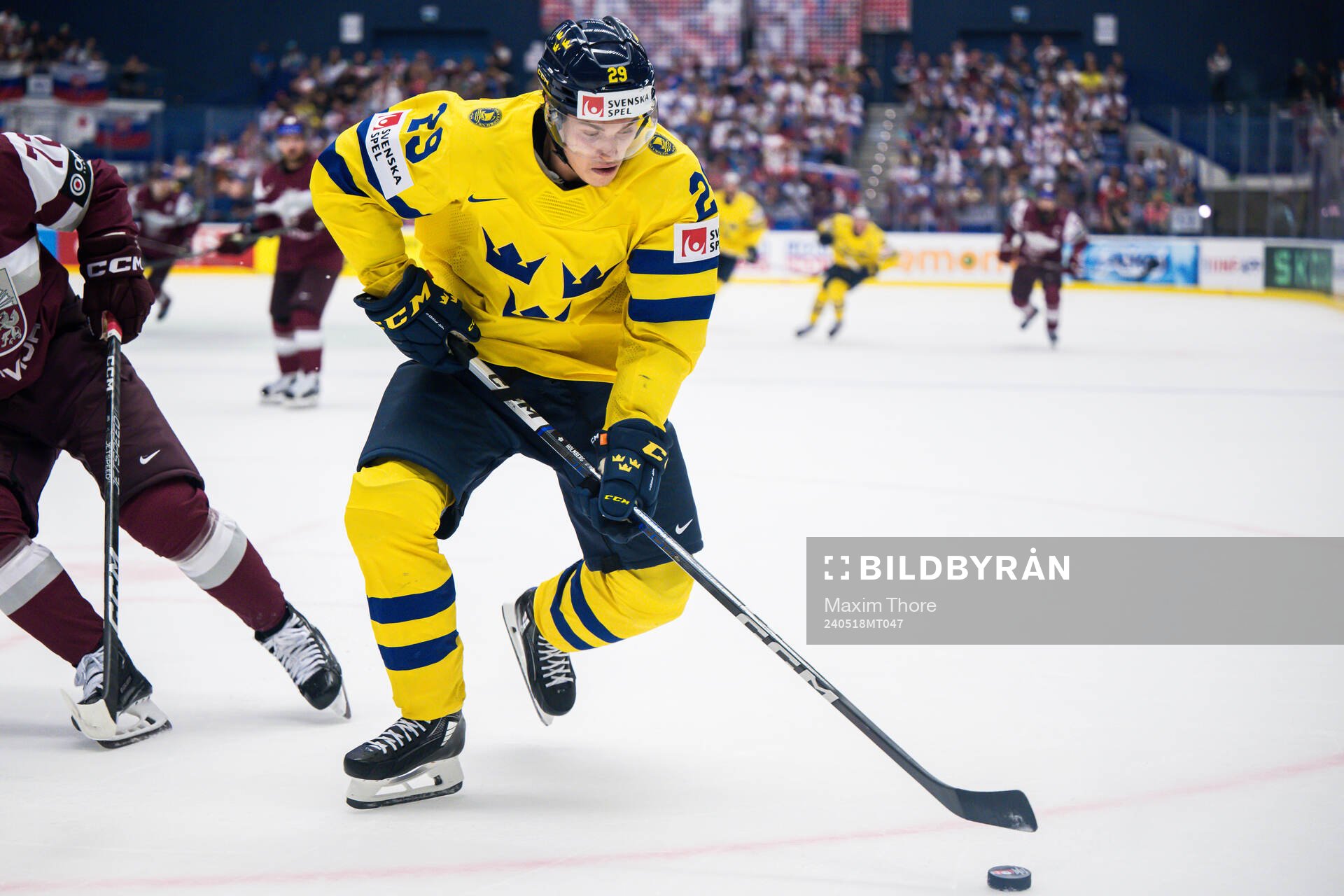 Pontus Holmberg of Sweden