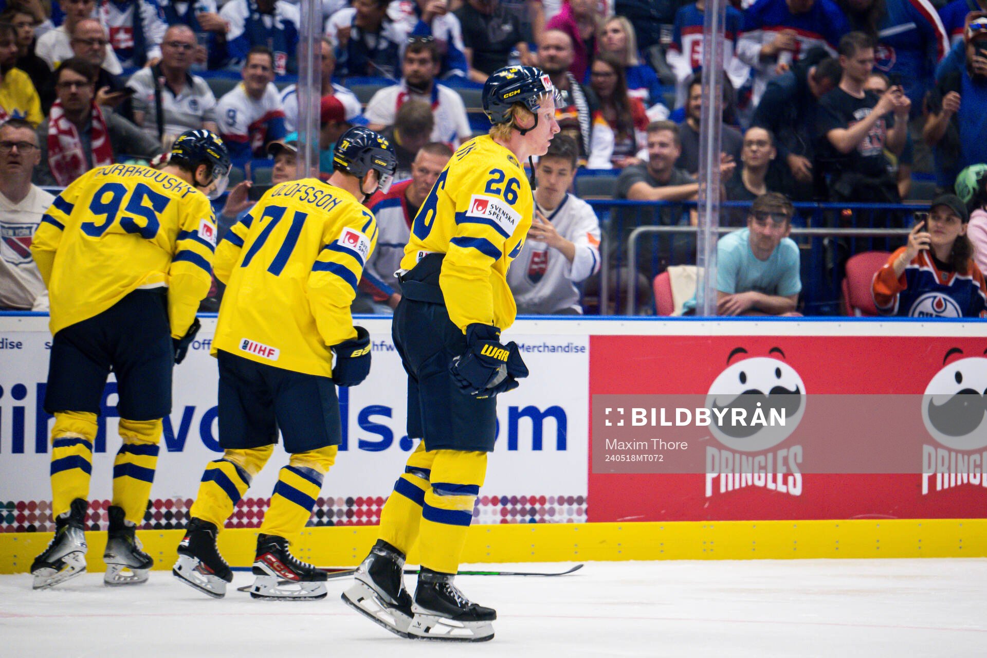 Rasmus Dahlin of Sweden