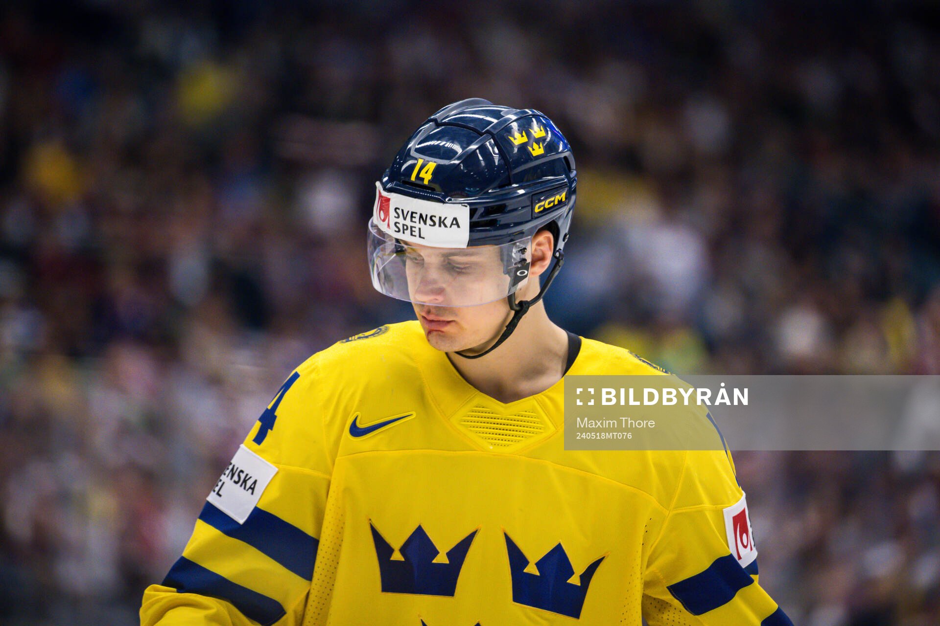 Joel Eriksson Ek of Sweden