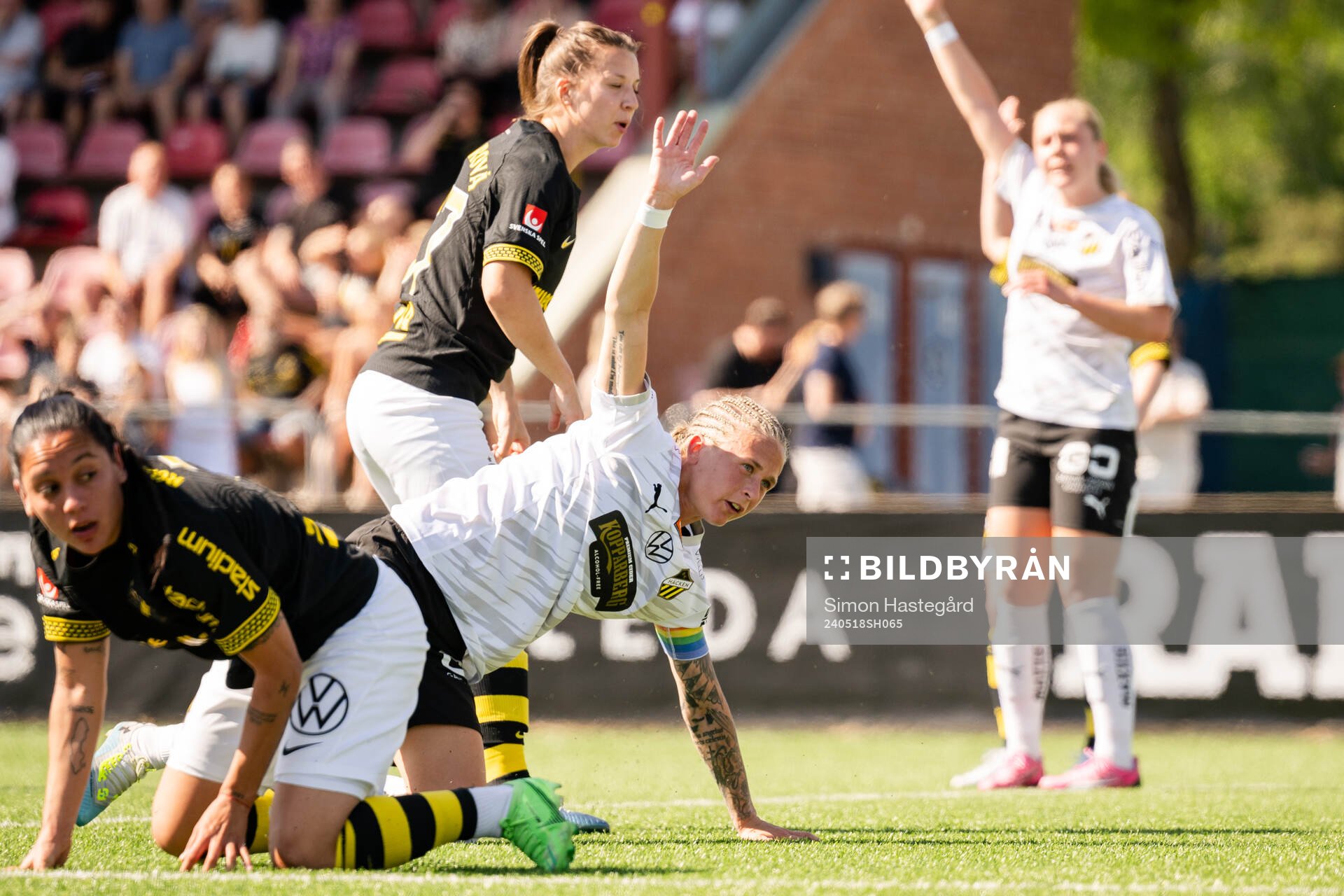 Häckens Filippa Curmark reagerar