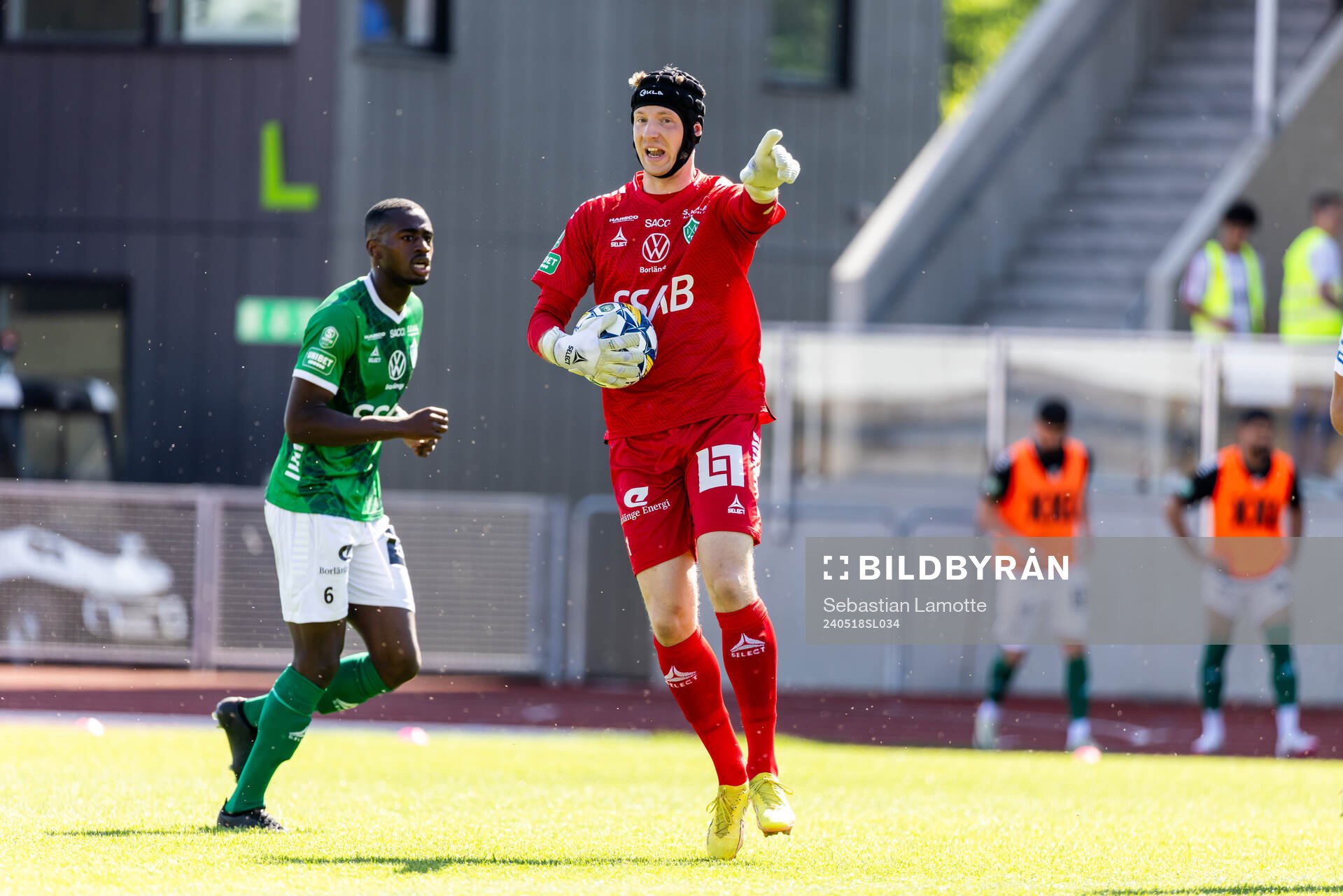 Brages målvakt Viktor Frodig