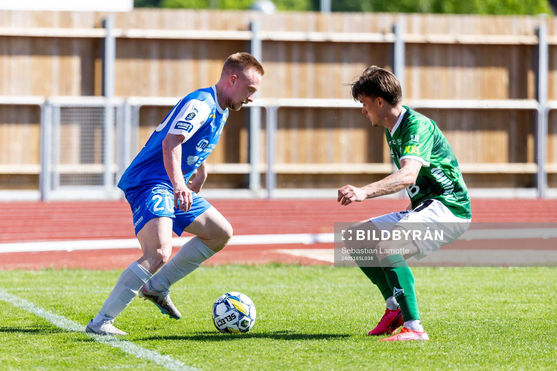 IK Oddevolds Adam Engelbrektsson och Brages Johan Arvidsson
