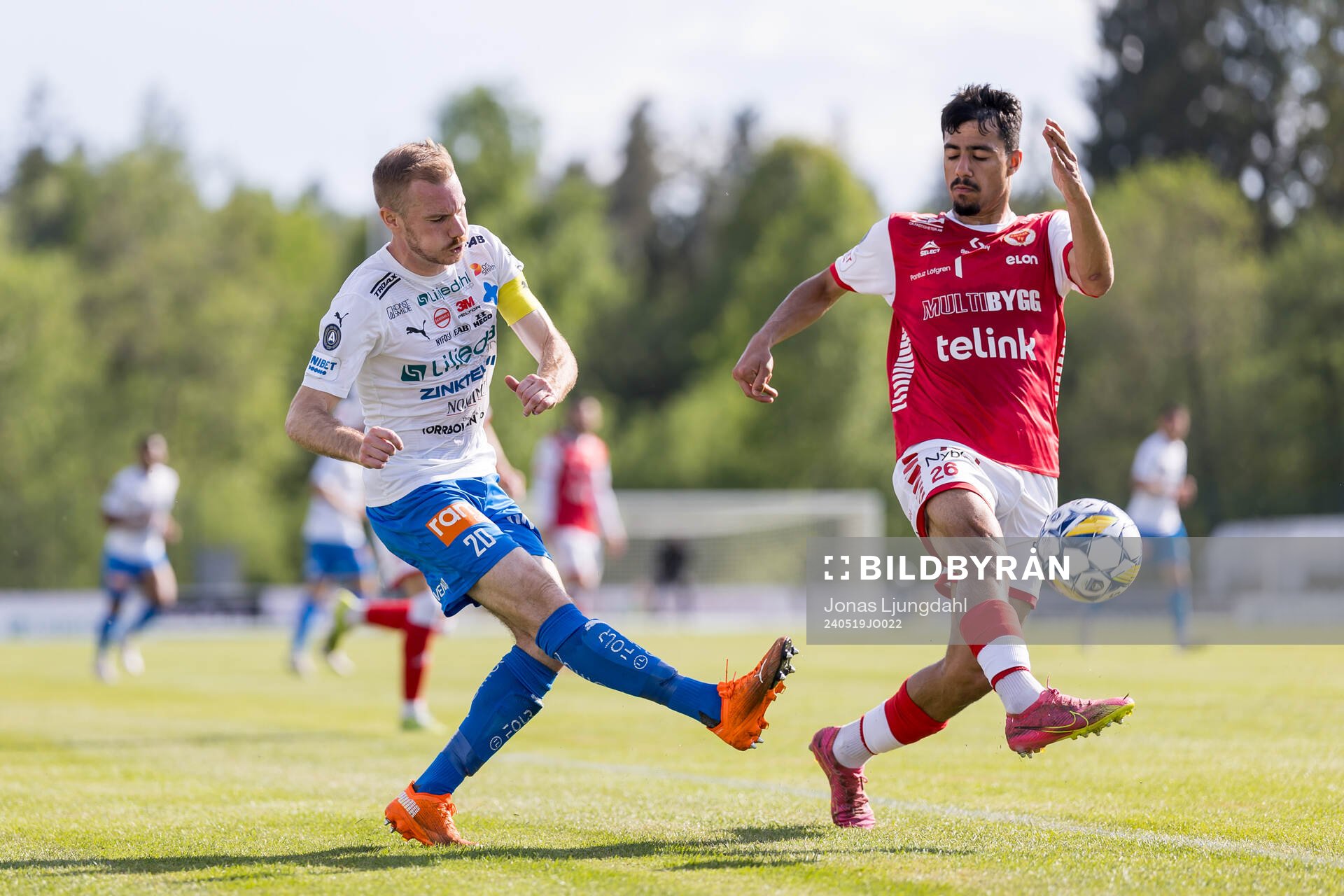 Värnamos Freddy Winsth och Kalmars Arash