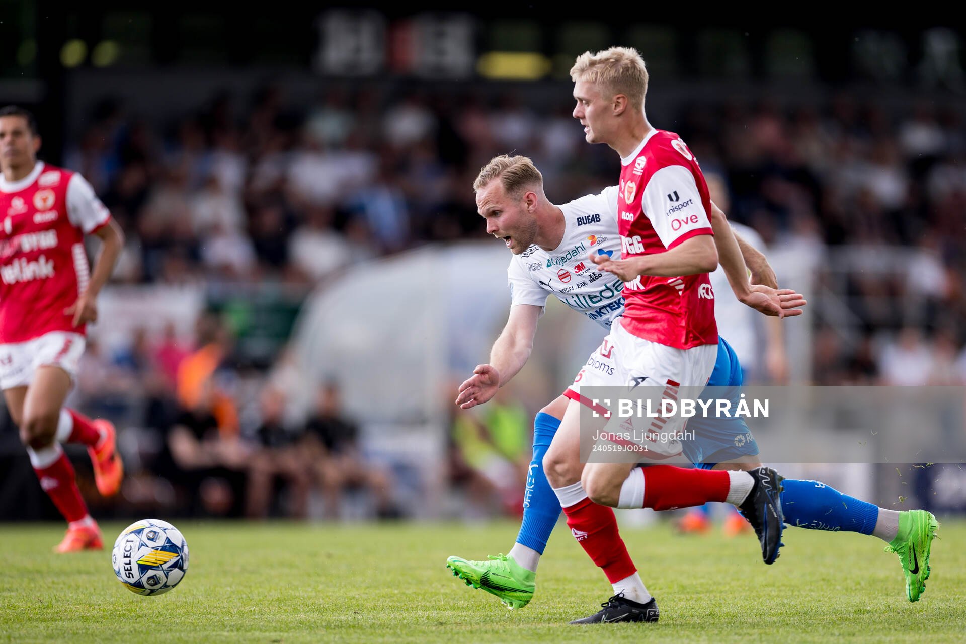 Värnamos Gustav Engvall och Kalmars Rony Jansson