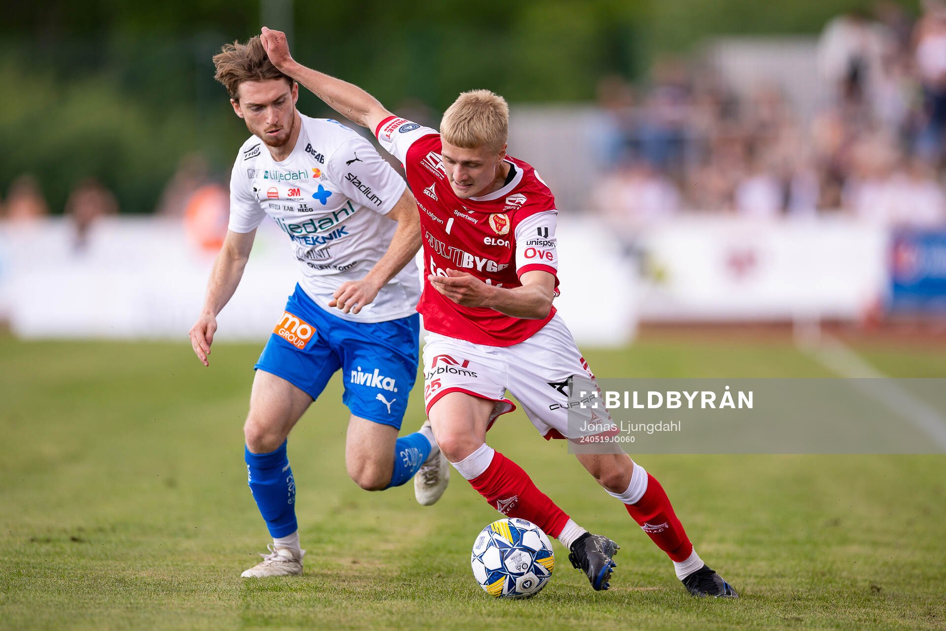 Värnamos Carl Johansson och Kalmars Rony Jansson
