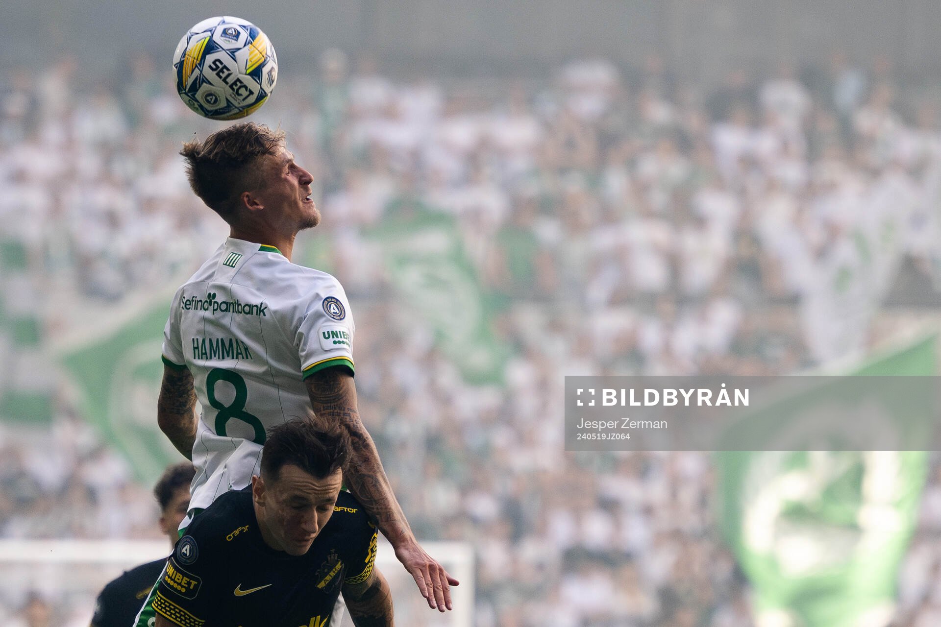AIKs Bersant Celina och Hammarbys Fredrik Hammar