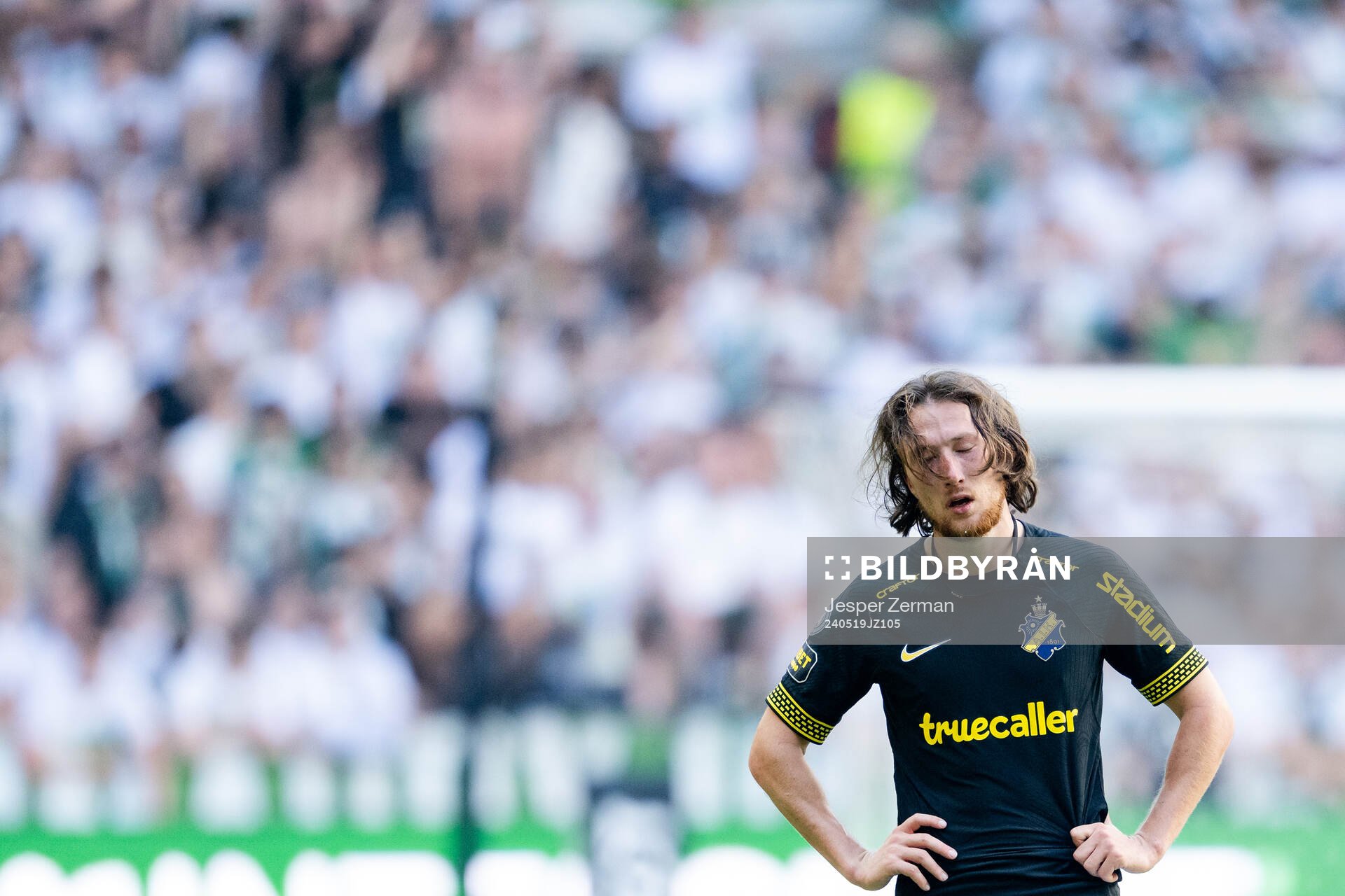 AIKs Axel Björnström deppar