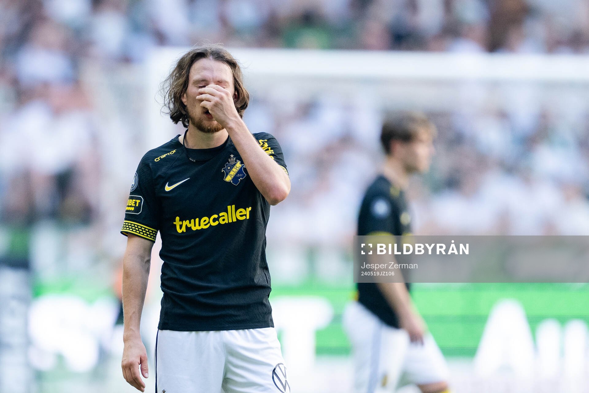 AIKs Axel Björnström deppar