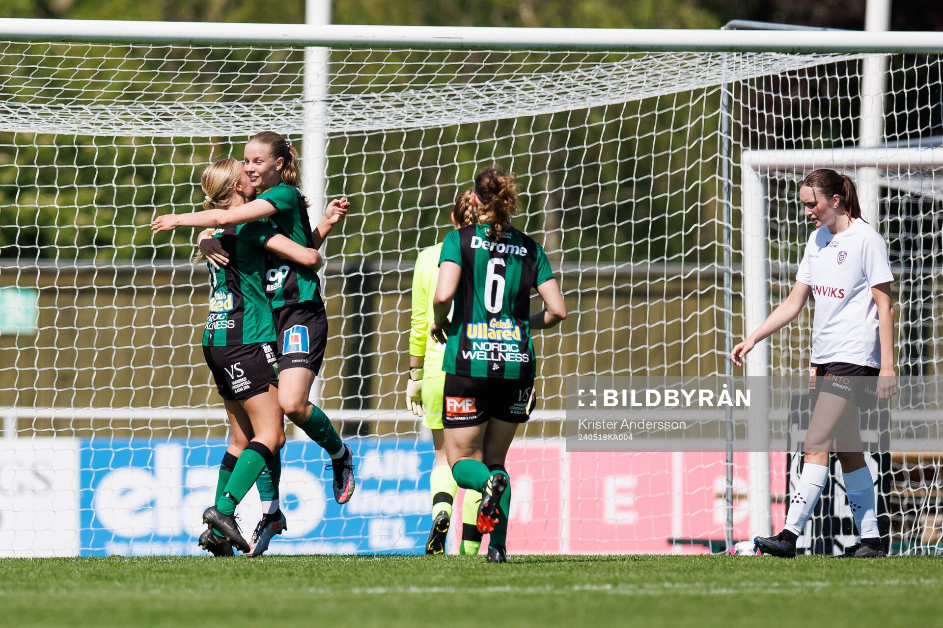 Varbergs Moa Ivarsson jublar