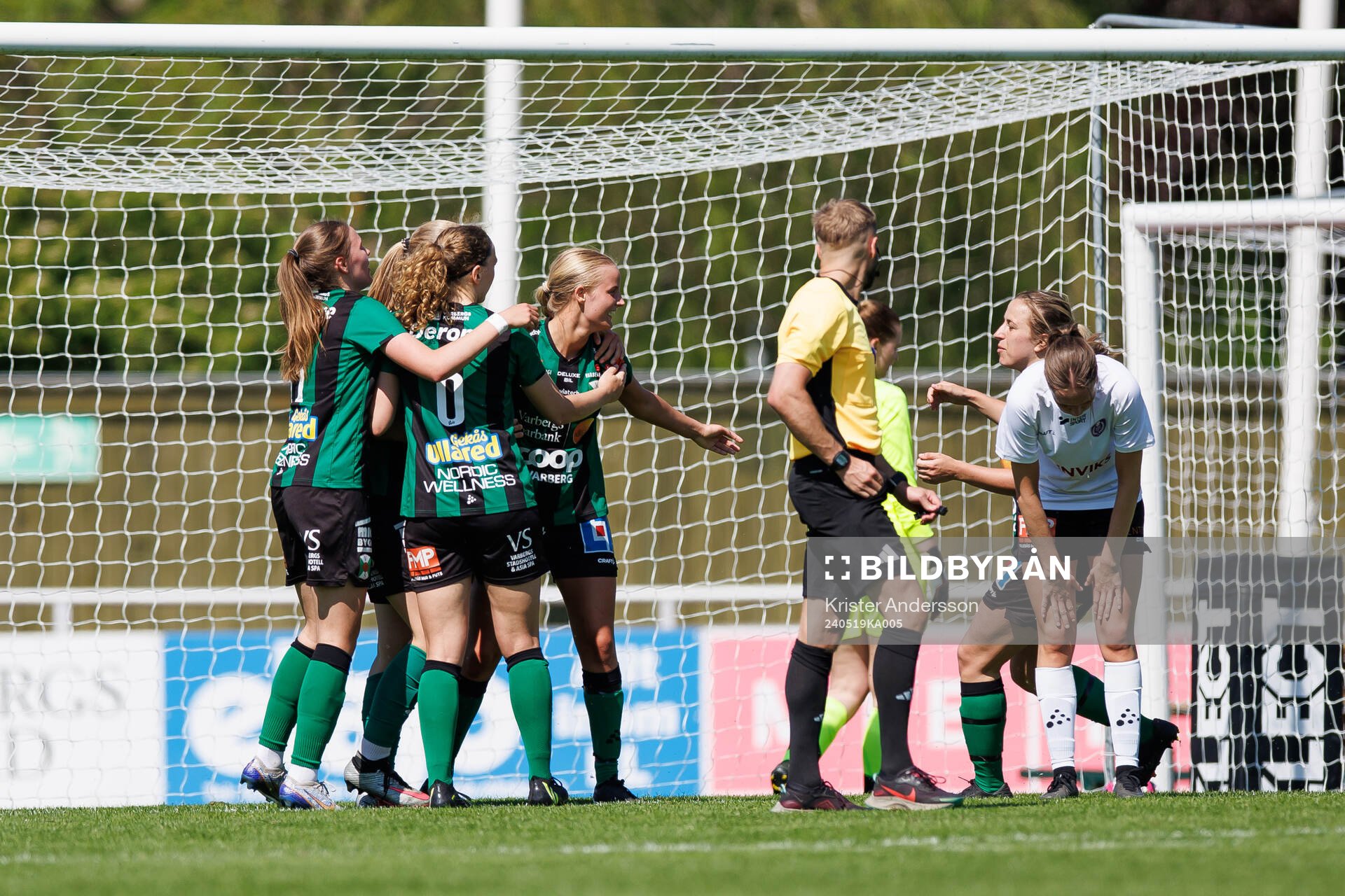 Varbergs Moa Ivarsson jublar