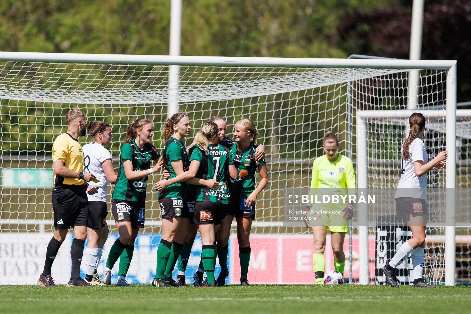 Varbergs Moa Ivarsson jublar