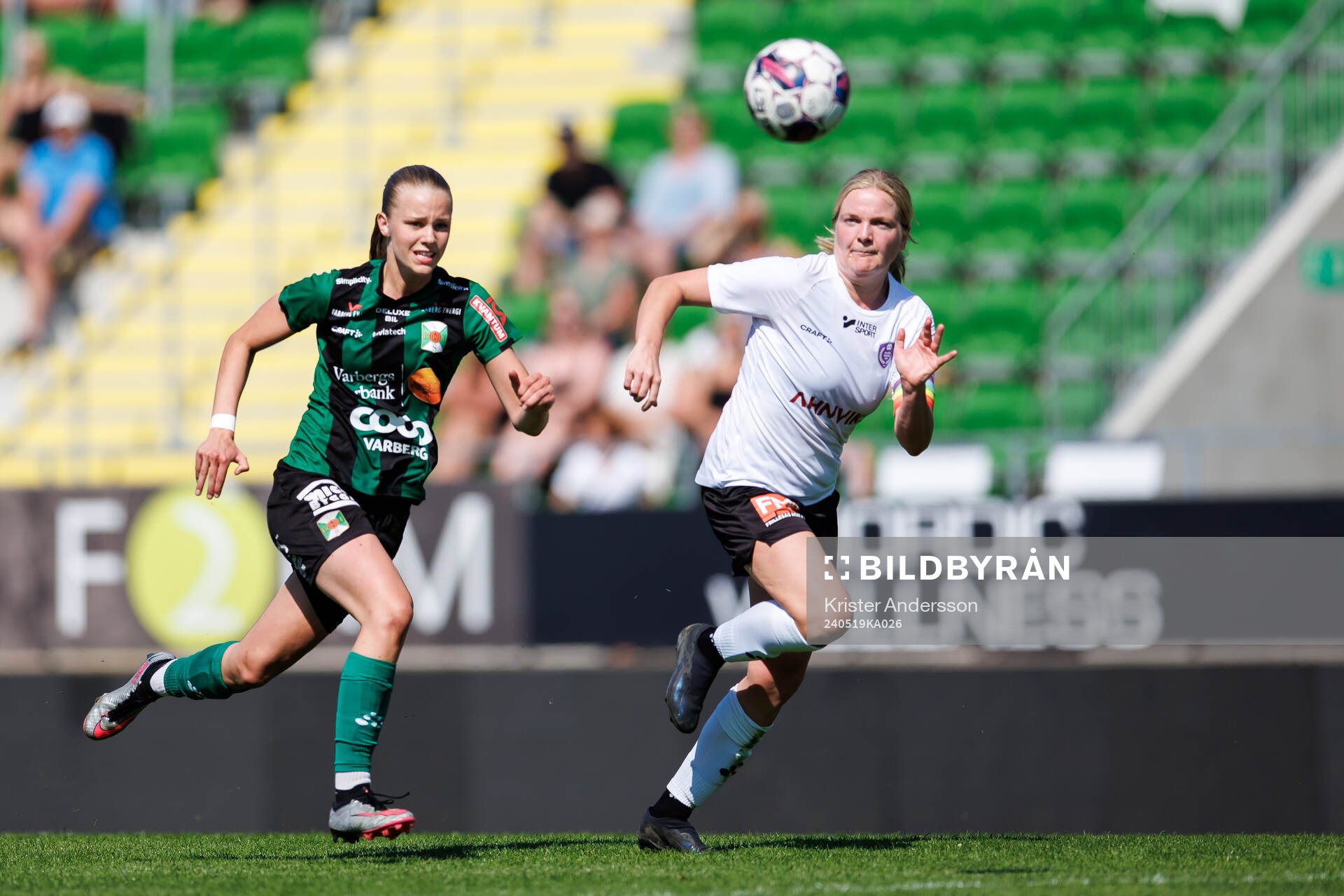 Varbergs Mollie Josefsson och Valders Johanna Flatum