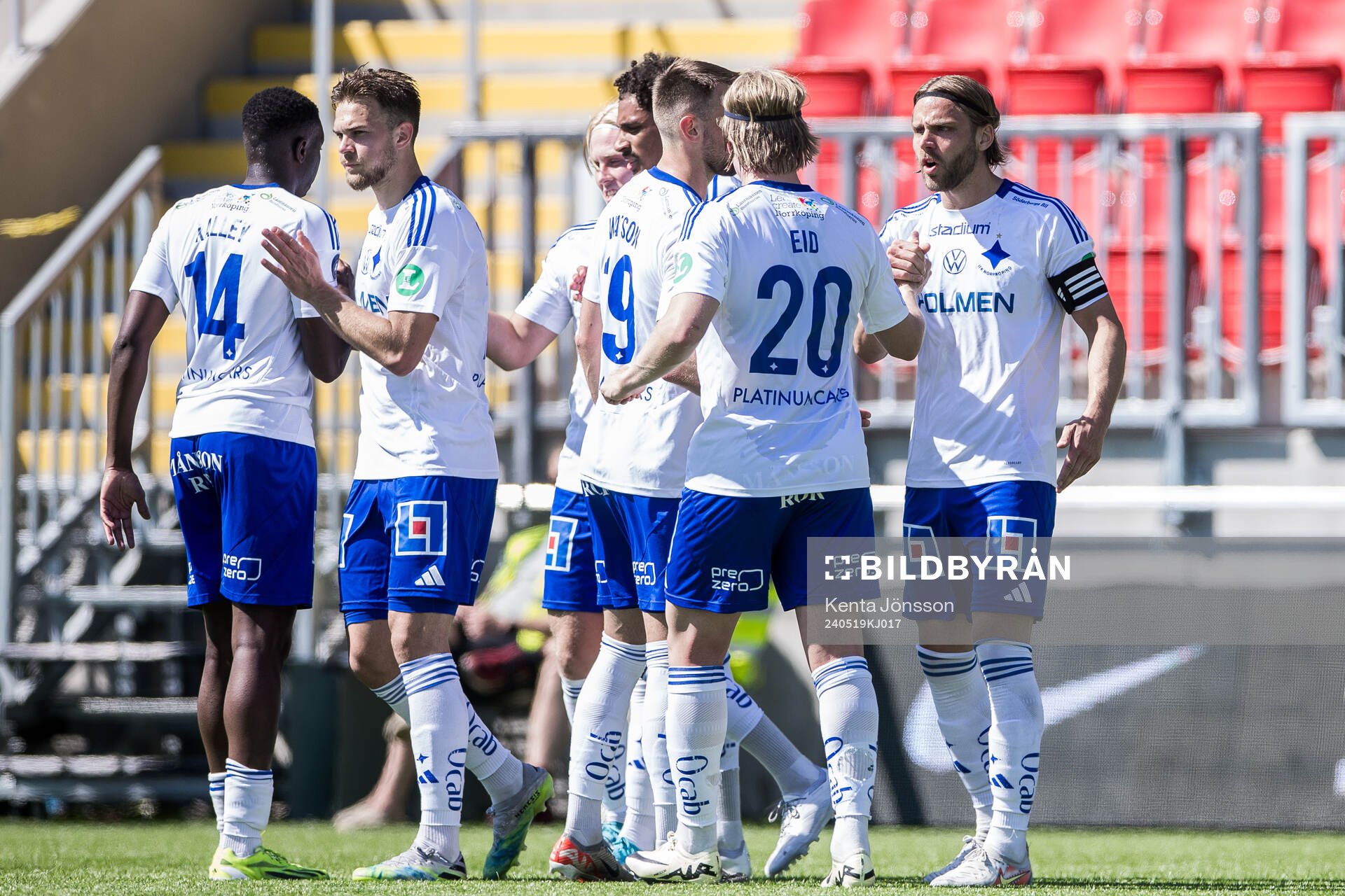 IFK Norrköpings Christoffer Nyman jublar