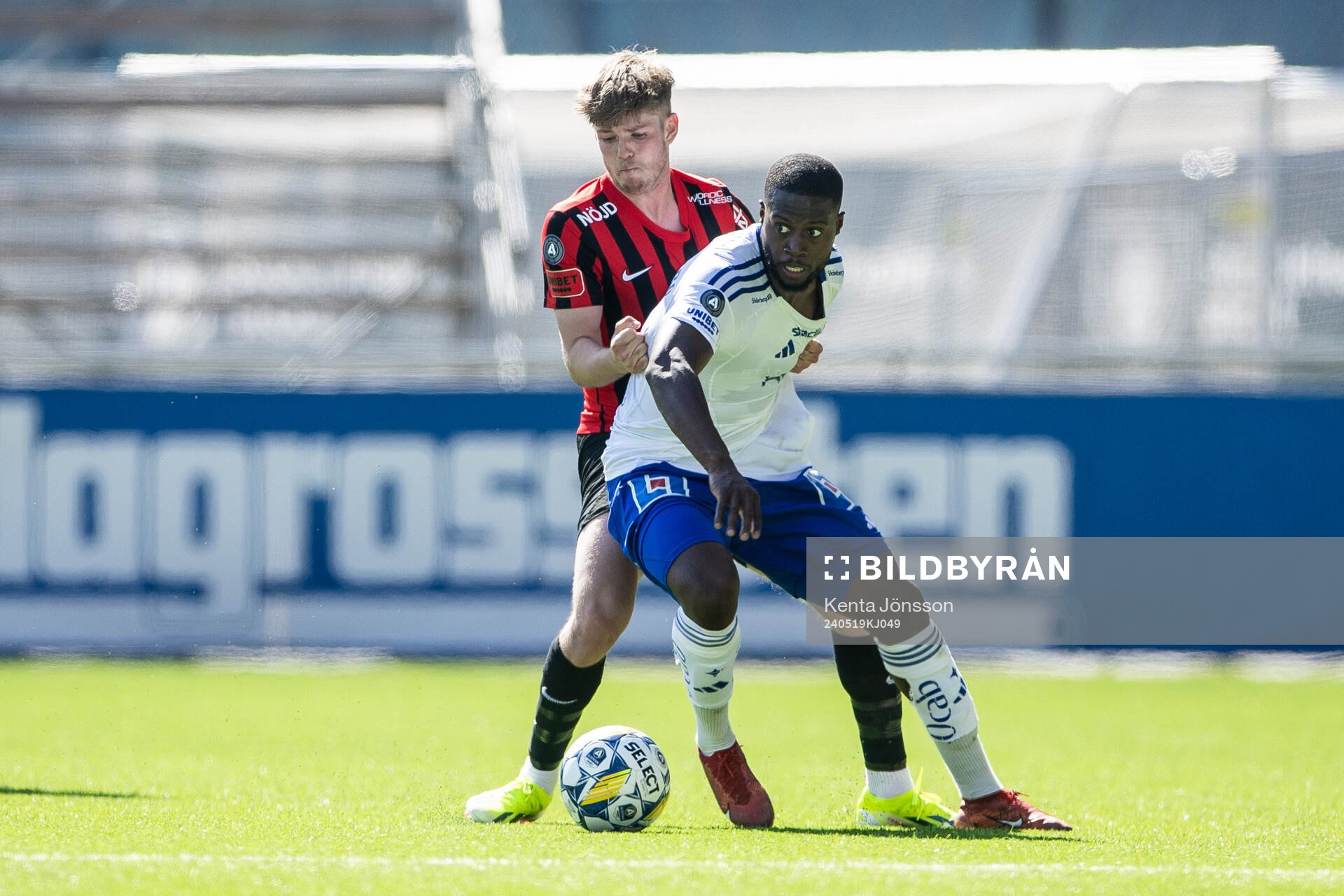 Brommapojkarnas Frederik Christensen och IFK Norrköpings