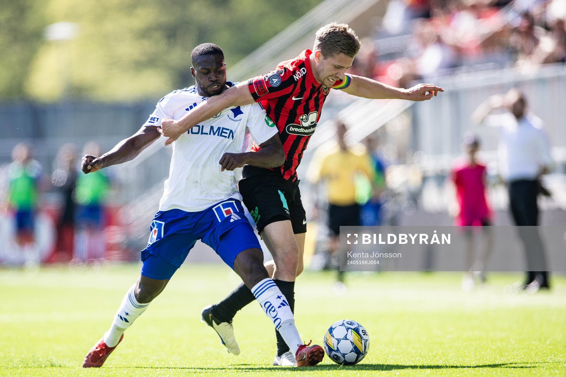IFK Norrköpings Isak Ssewankambo och Brommapojkarnas