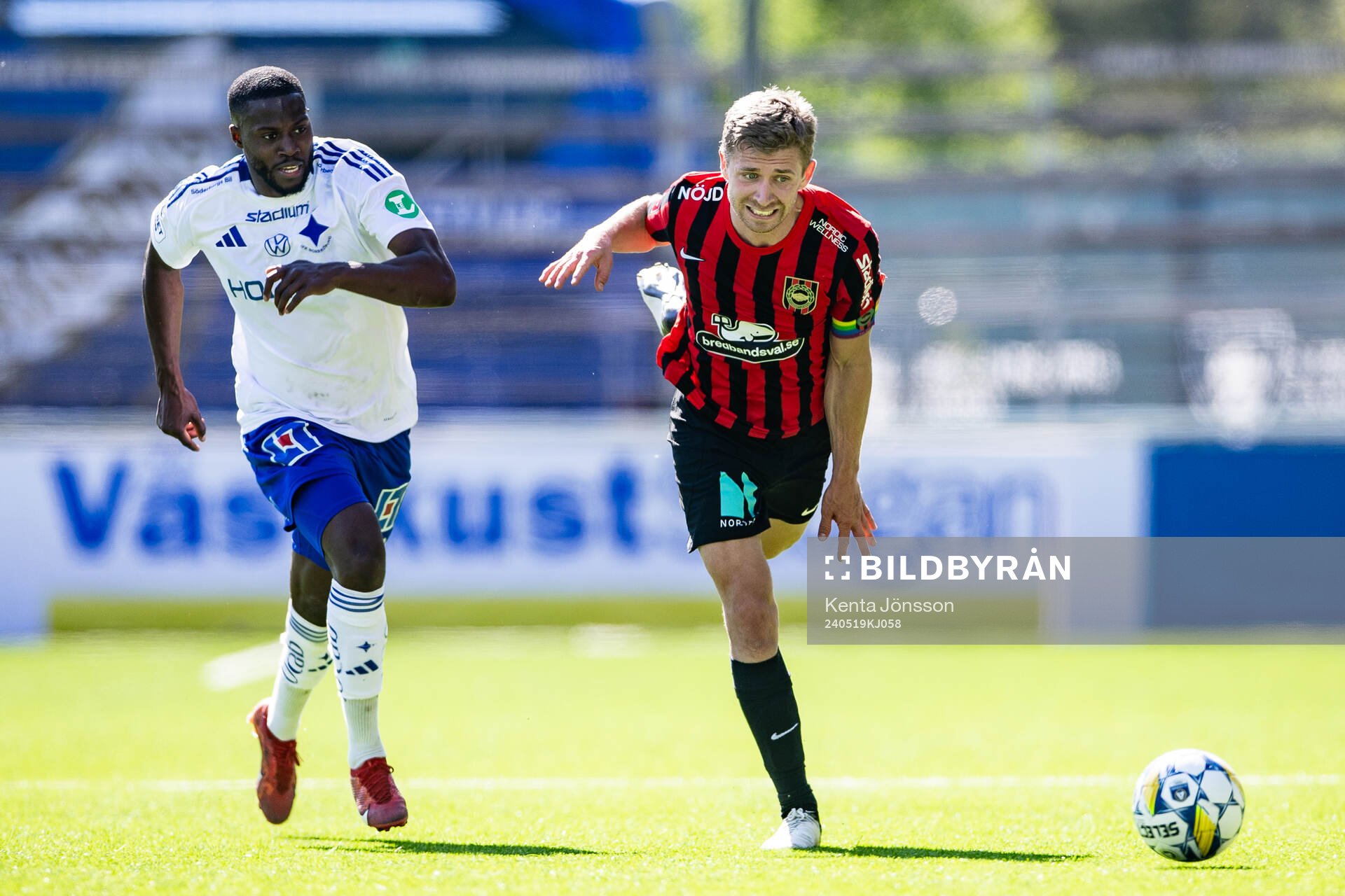 IFK Norrköpings Isak Ssewankambo och Brommapojkarnas
