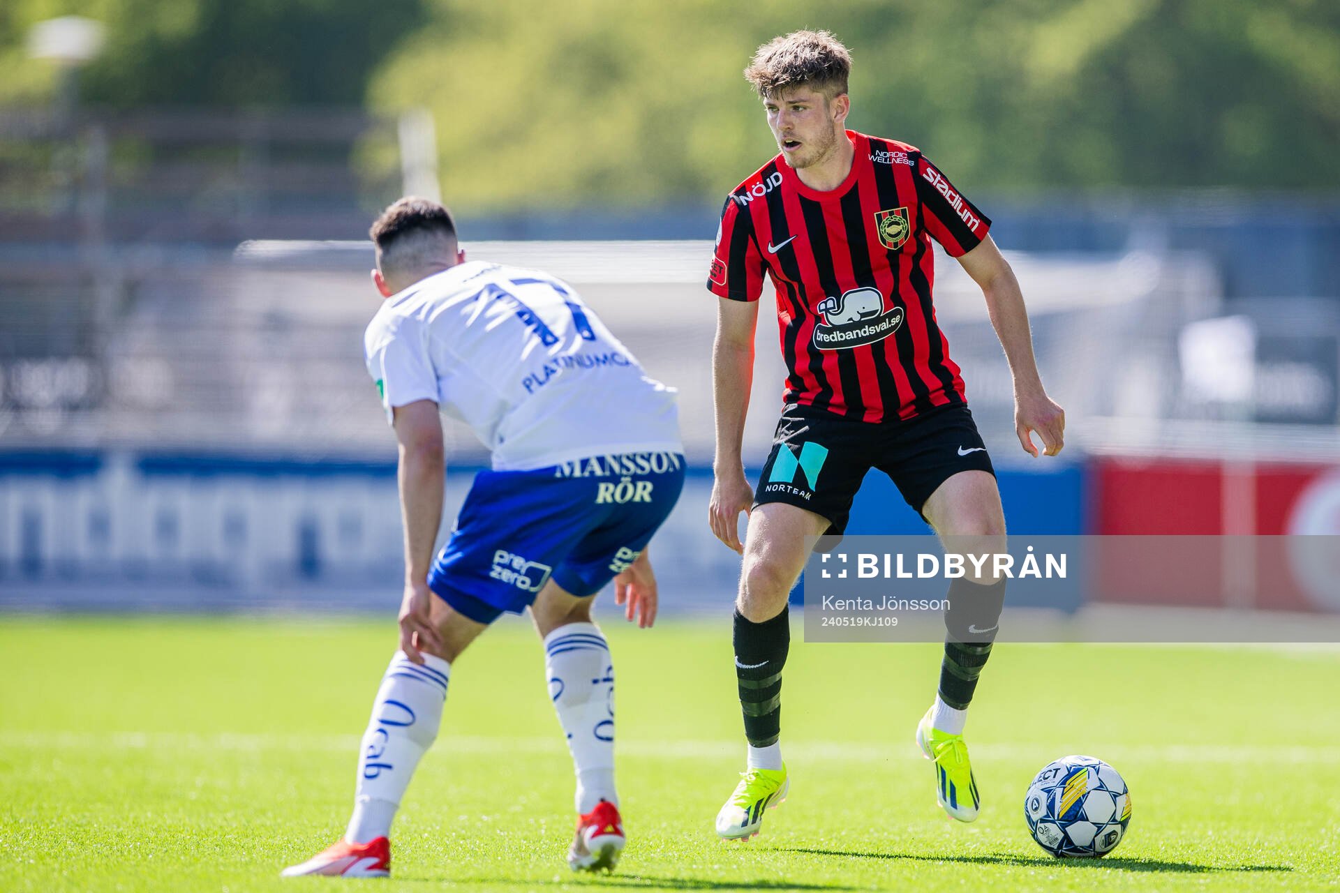 IFK Norrköpings Laorent Shabani och Brommapojkarnas