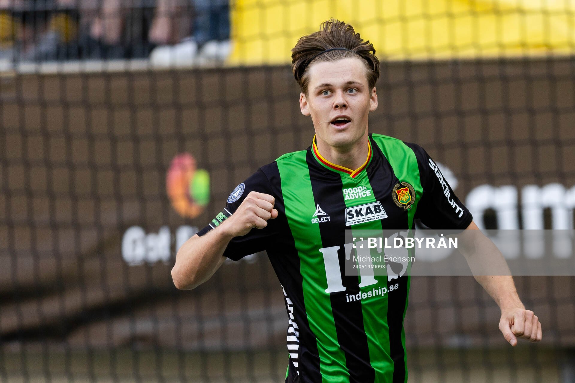 GAIS Axel Henriksson jublar