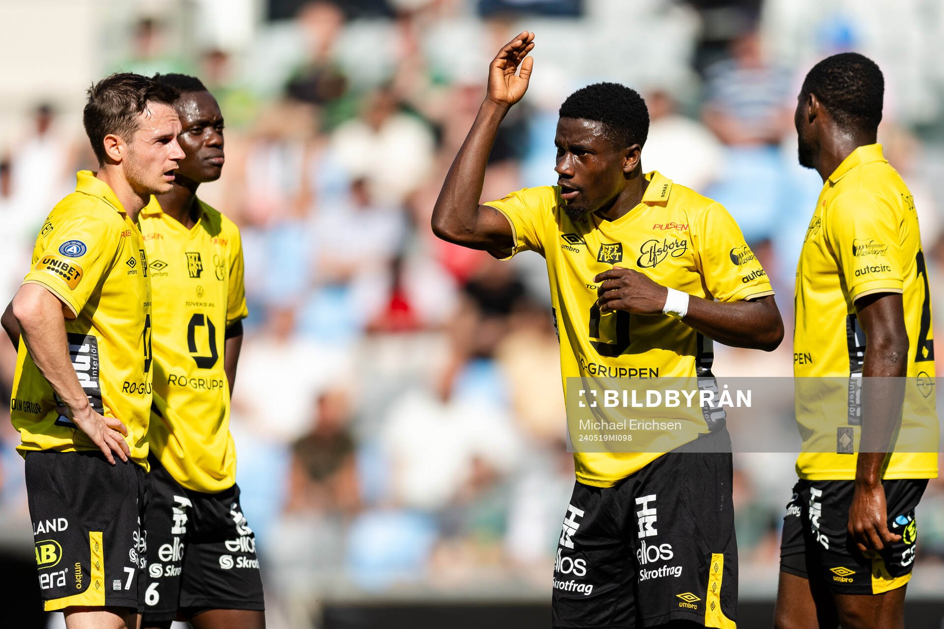 Elfsborgs spelare deppar