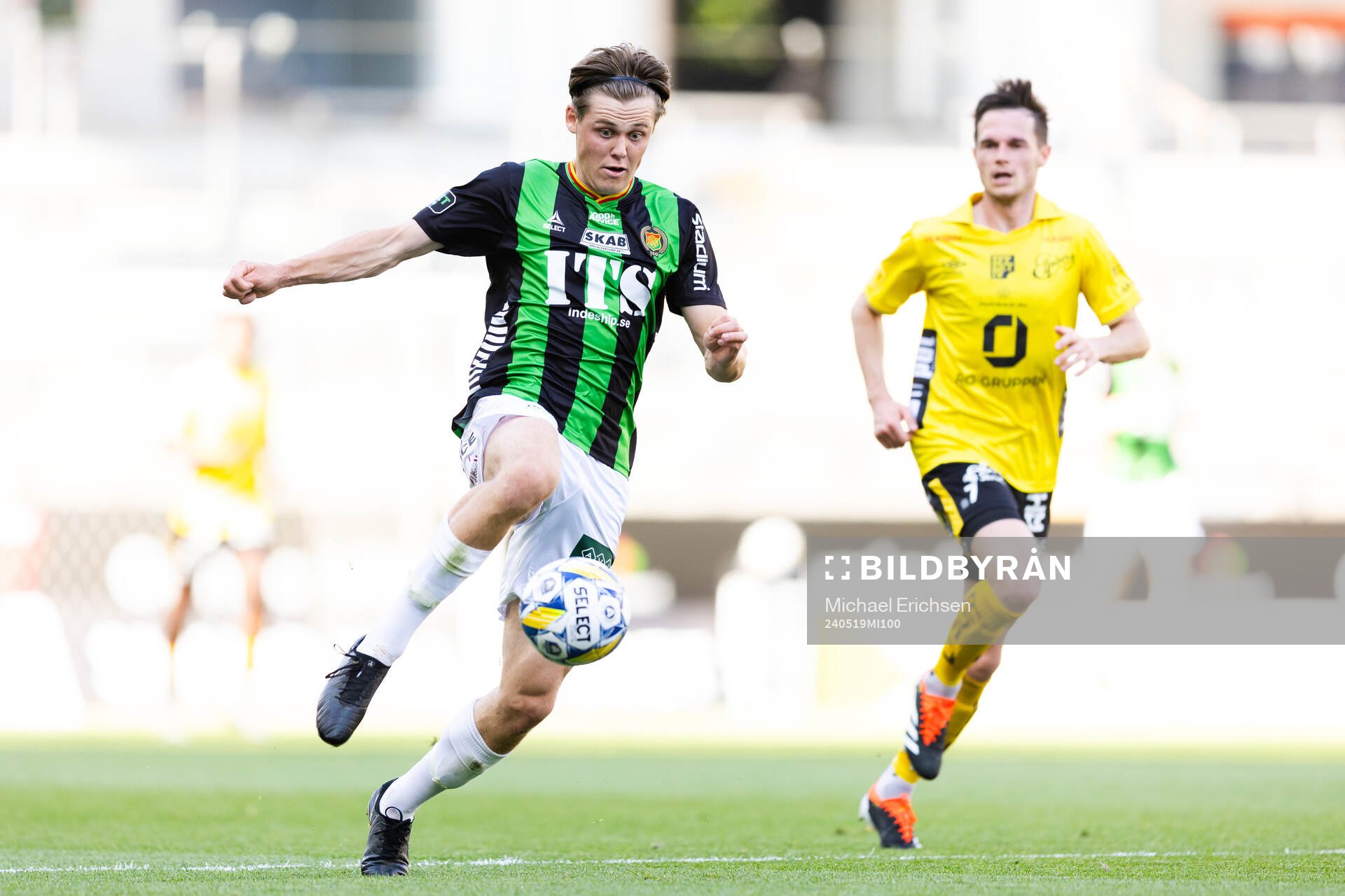 GAIS Axel Henriksson och Elfsborgs Jens Jakob Dyhr Thomasen