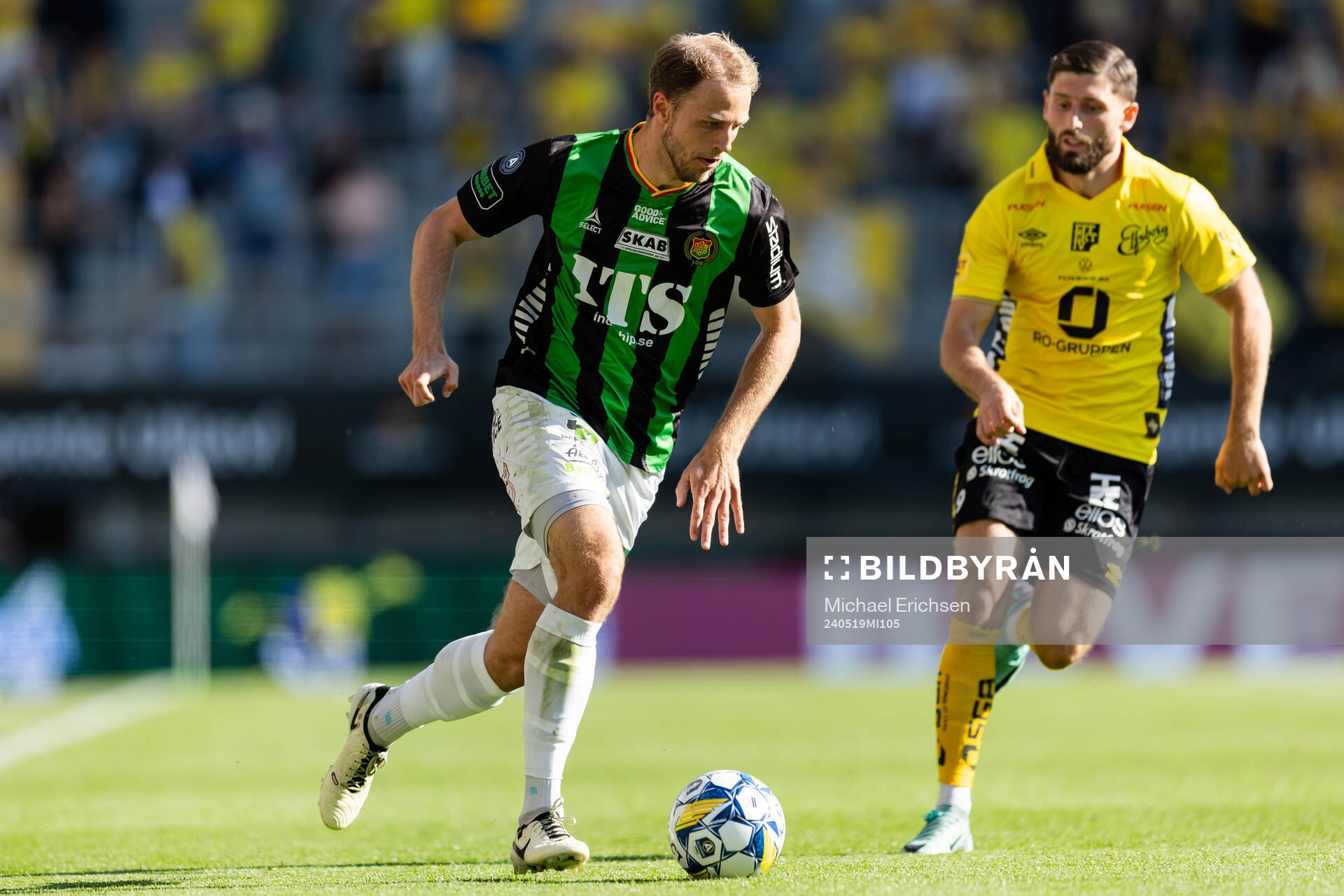 GAIS Gustav Lundgren och Elfsborgs Arber Zeneli