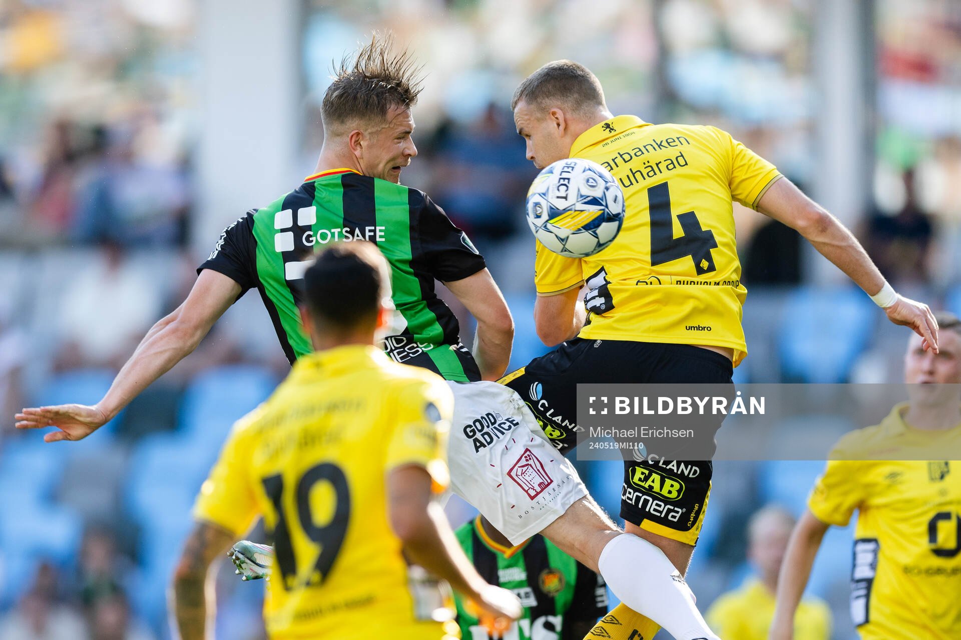 GAIS Alexander Ahl Holmström och Elfsborgs Gustav