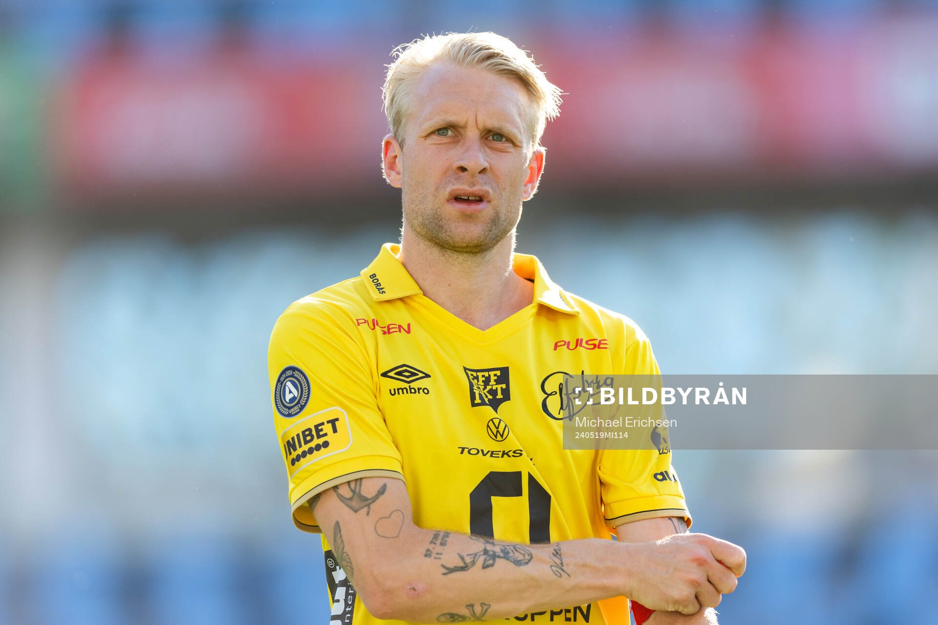 Elfsborgs Johan Larsson deppar
