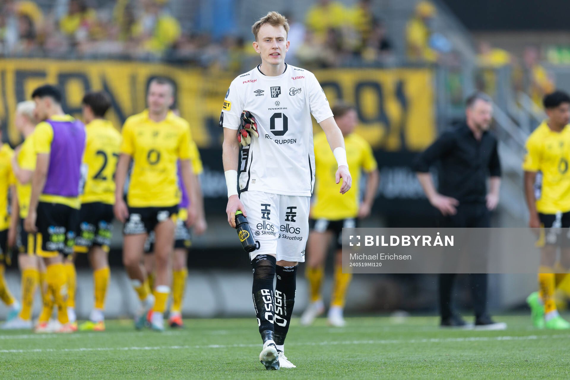 Elfsborgs målvakt Marcus Bundgaard Sörensen deppar