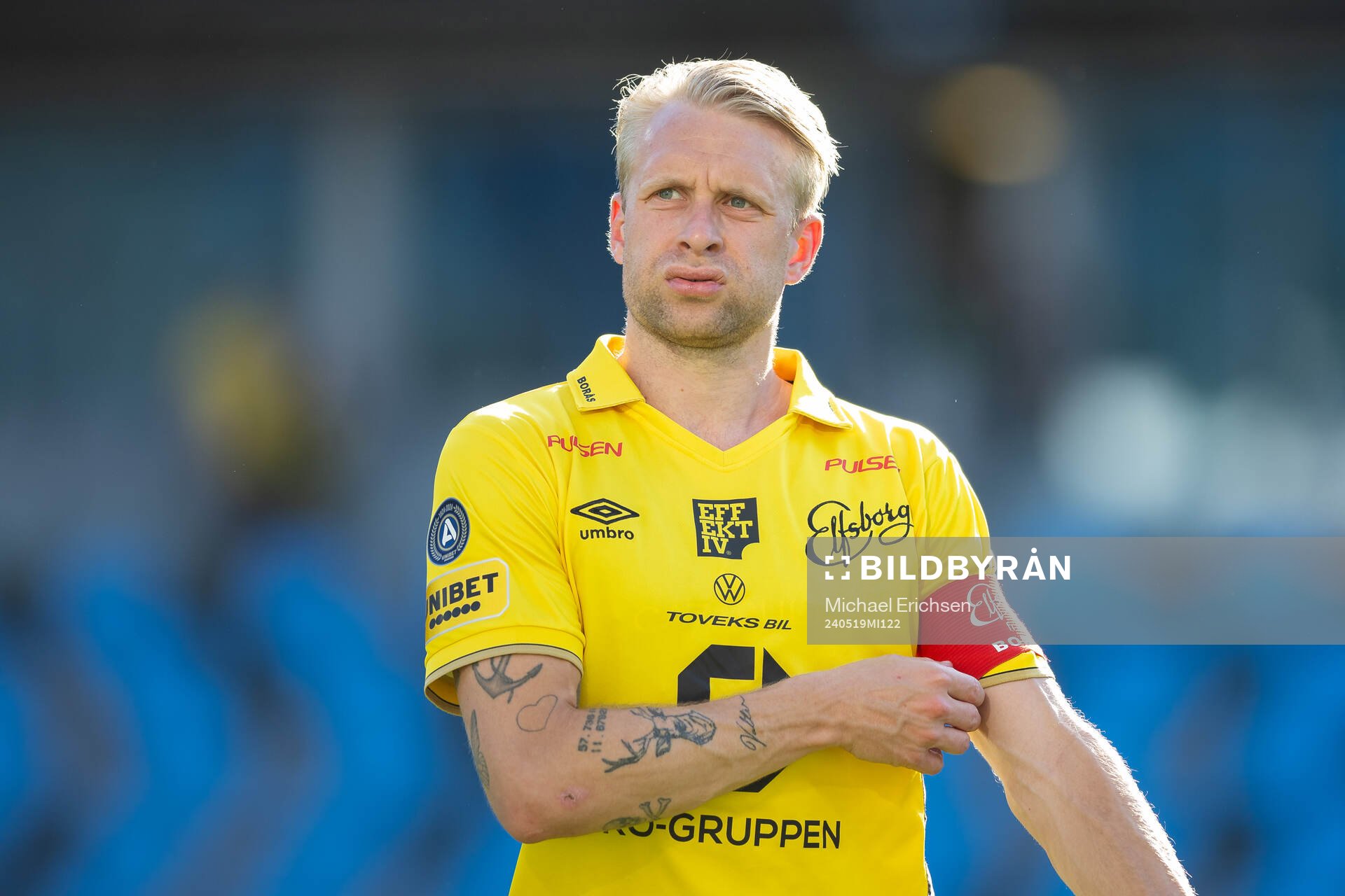 Elfsborgs Johan Larsson deppar