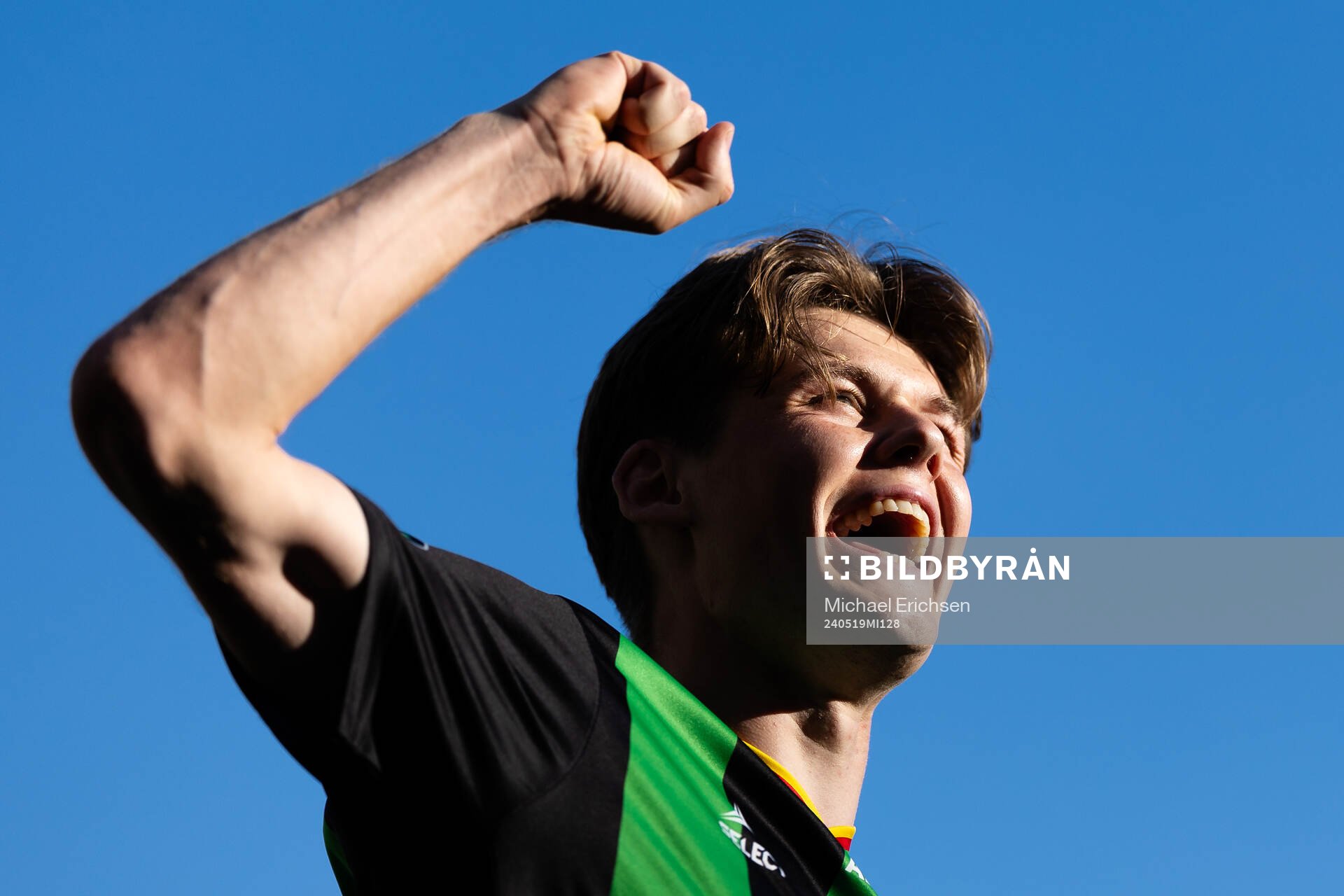 GAIS Axel Henriksson jublar