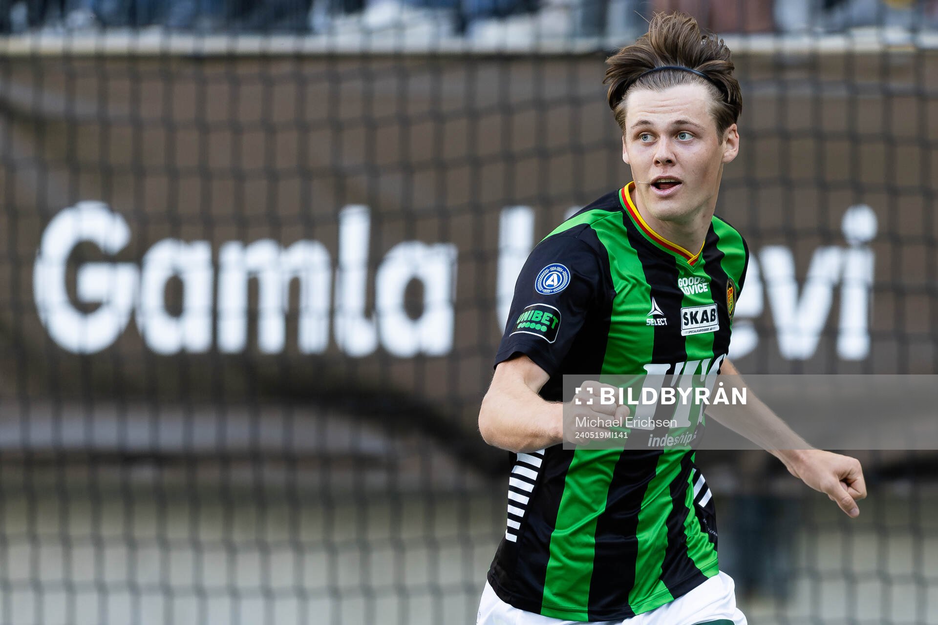 GAIS Axel Henriksson jublar