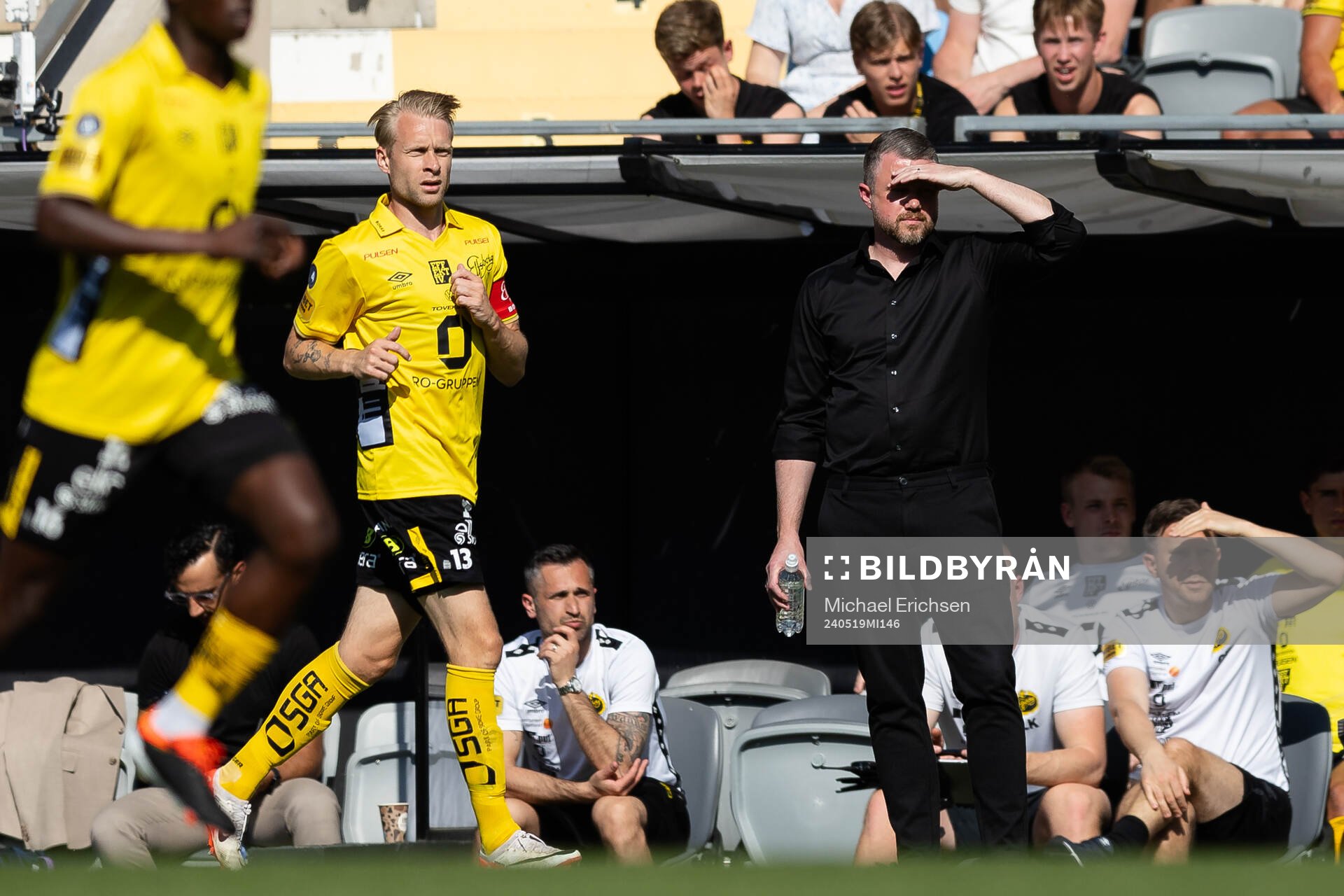 Elfsborgs manager Jimmy Thelin