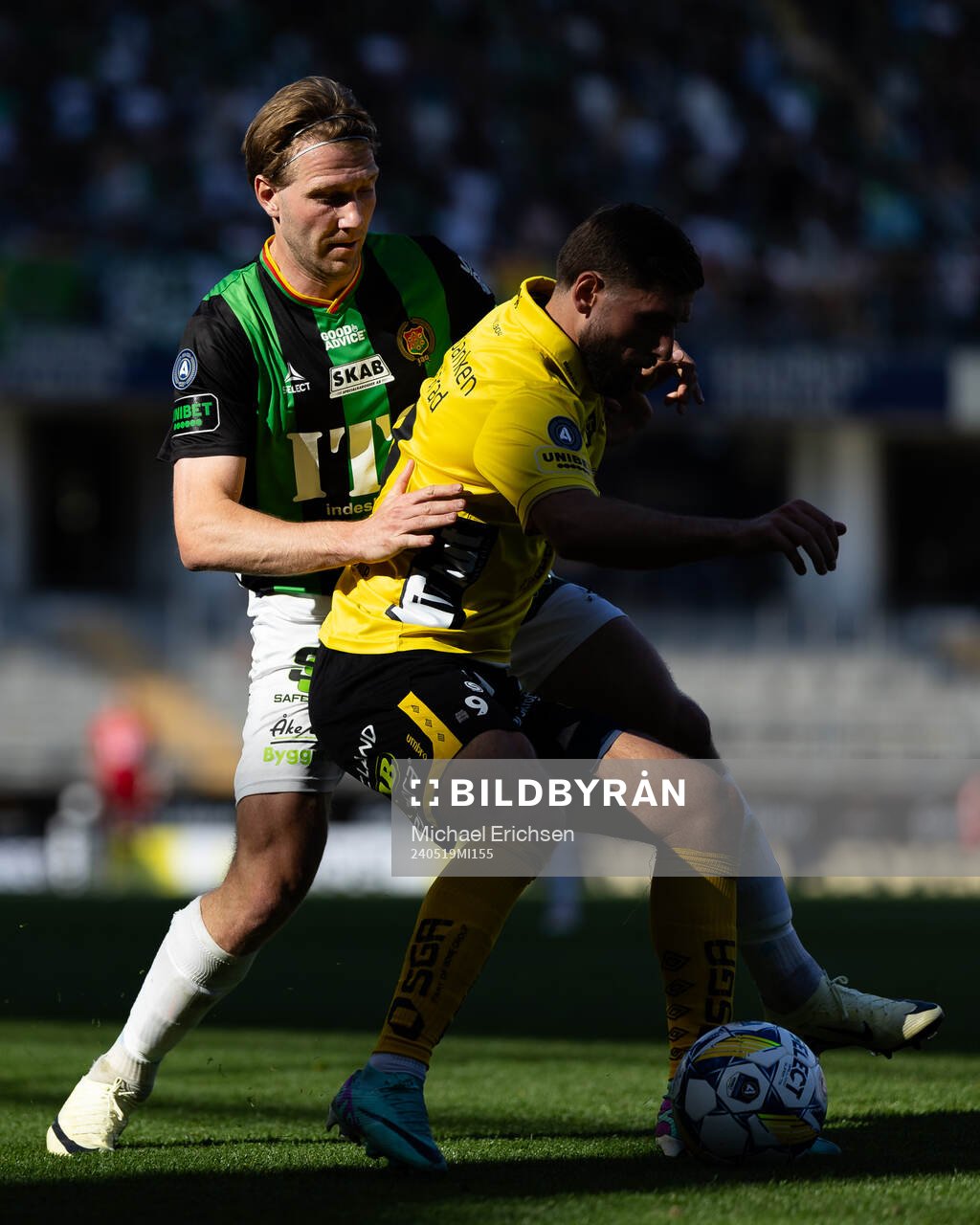 GAIS August Wängberg och Elfsborgs Arber Zeneli