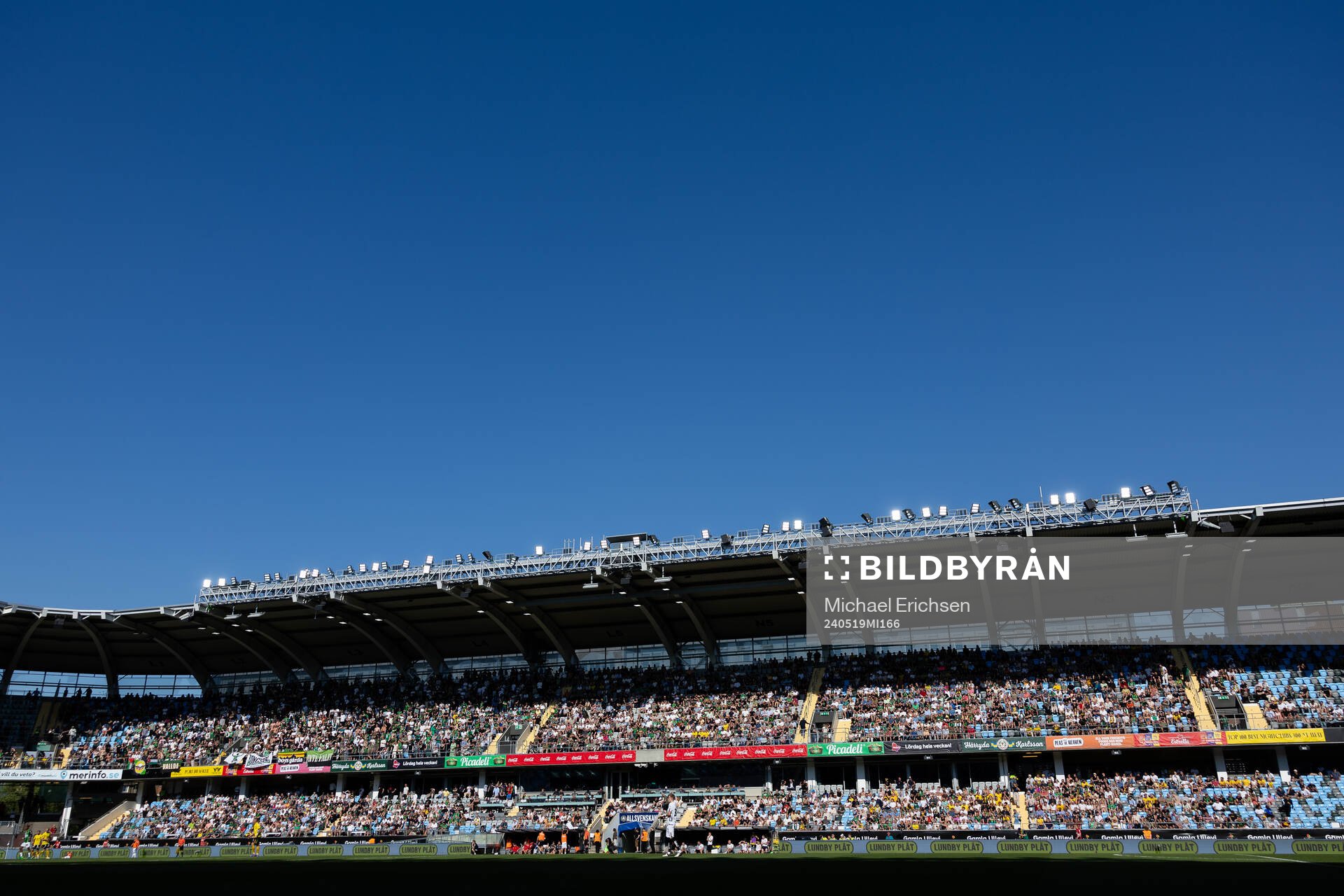 Vy över Gamla Ullevi