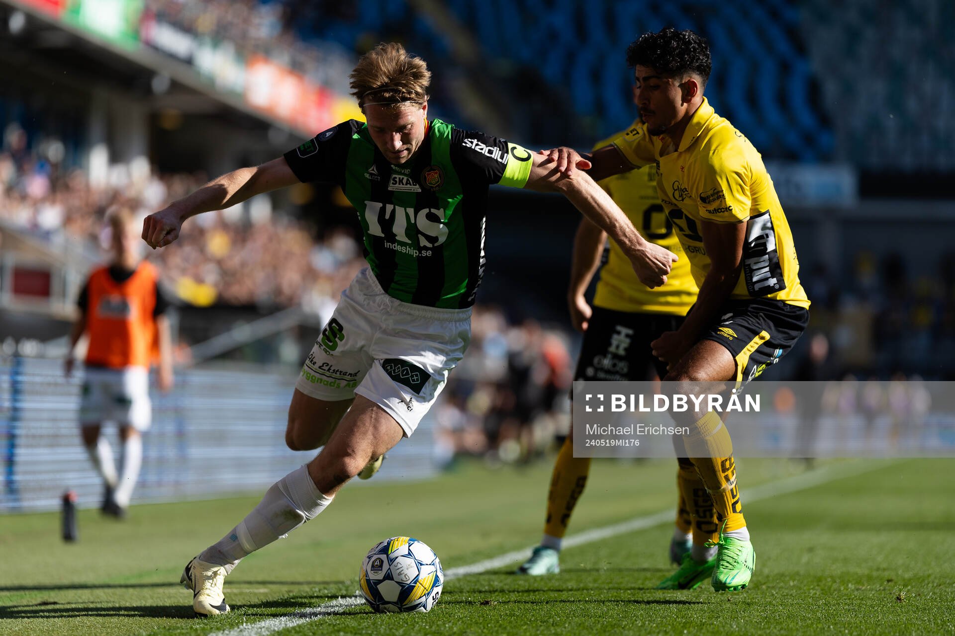 GAIS August Wängberg och Elfsborgs Ahmed Qasem