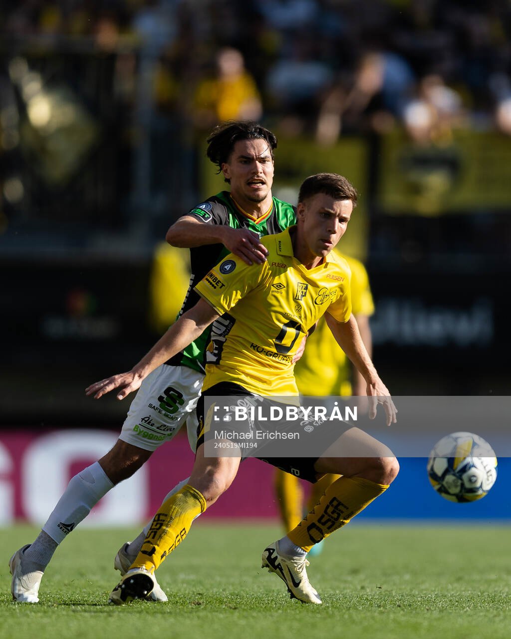 GAIS William Milovanovic och Elfsborgs Andri Fannar