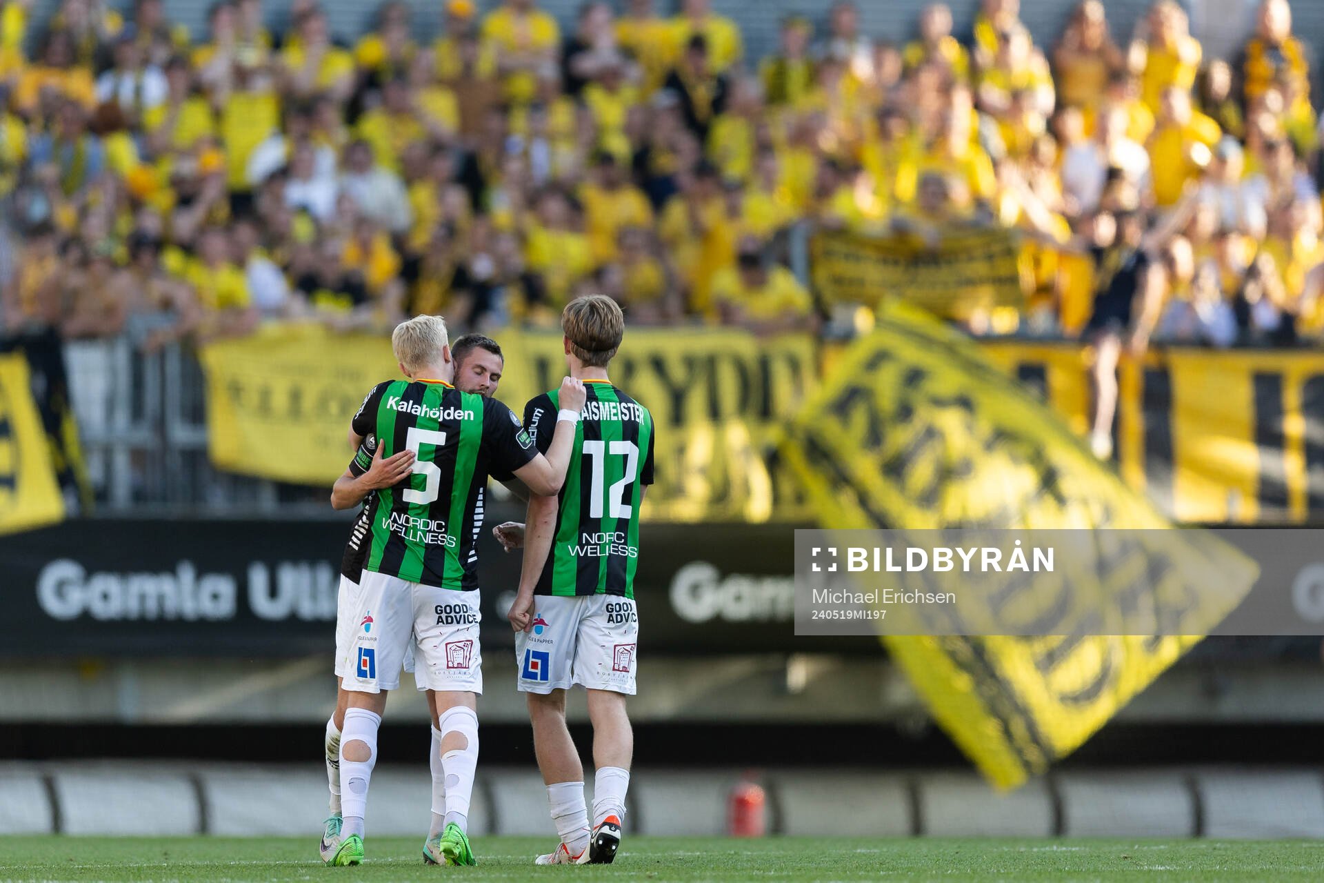 GAIS Axel Norén, Robin Wendin Thomasson och Robin Frej